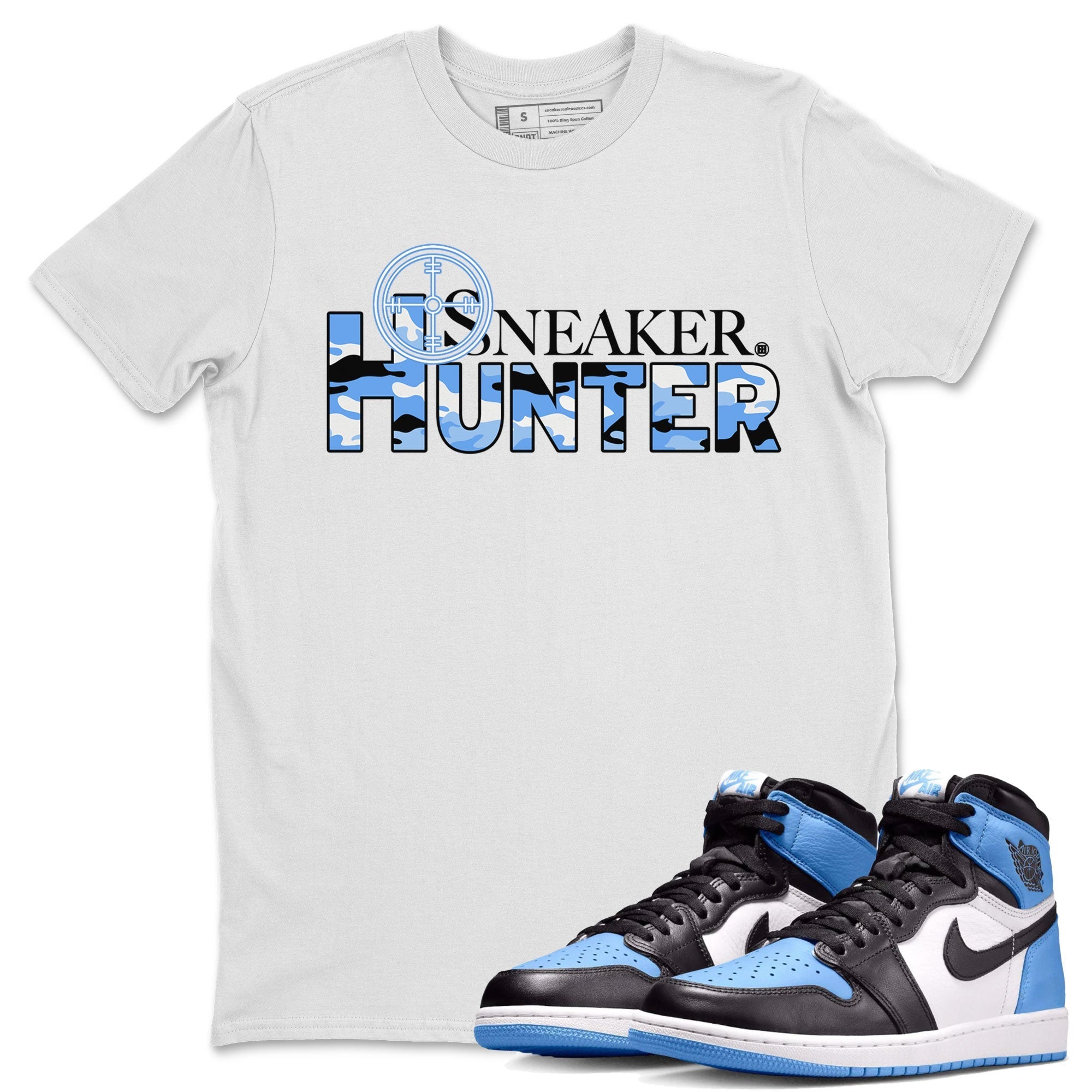 snkmatch Hunter snkmatch Tee - Air Jordan 1 UNC Toe