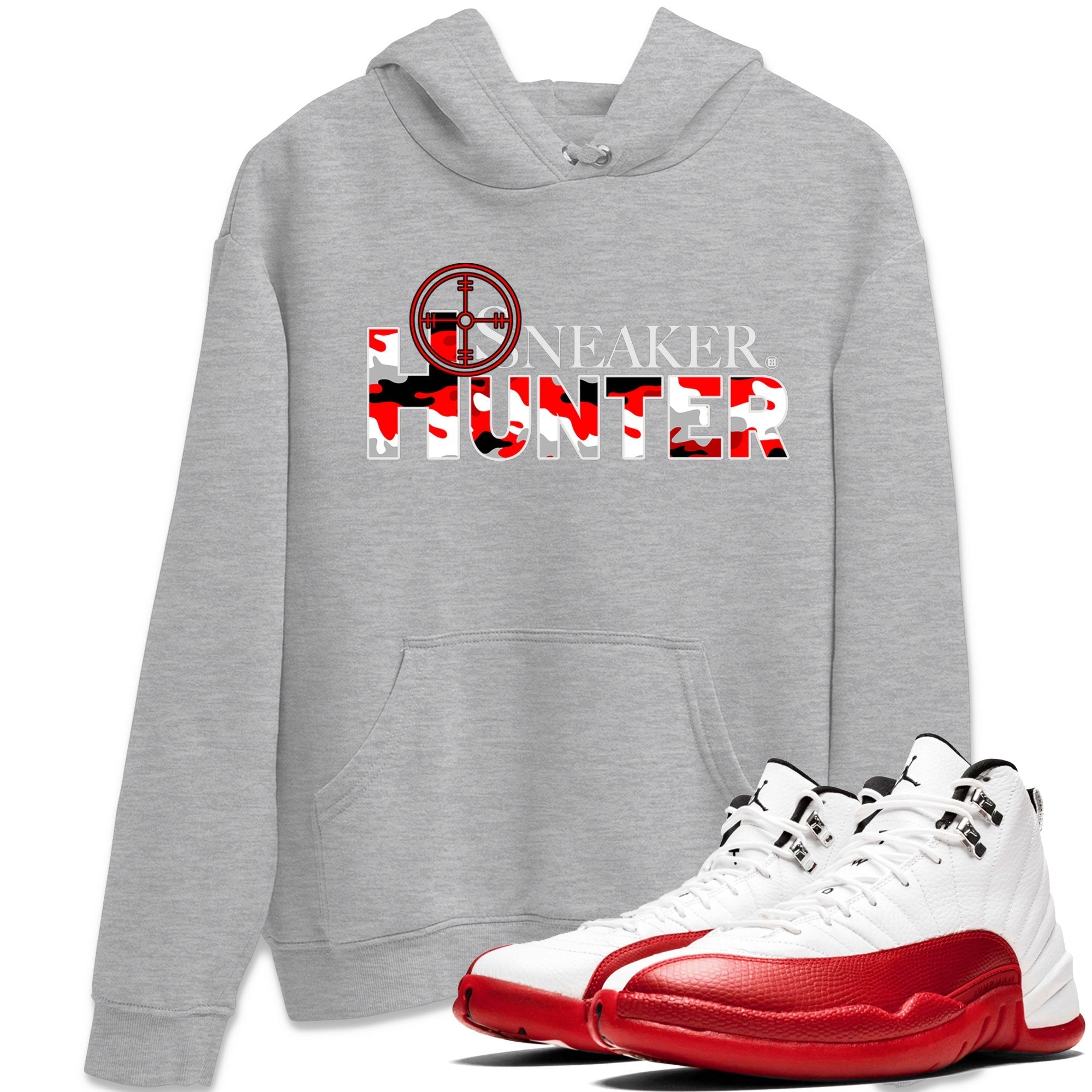 snkmatch Hunter snkmatch Tee - Air Jordan 12 Cherry