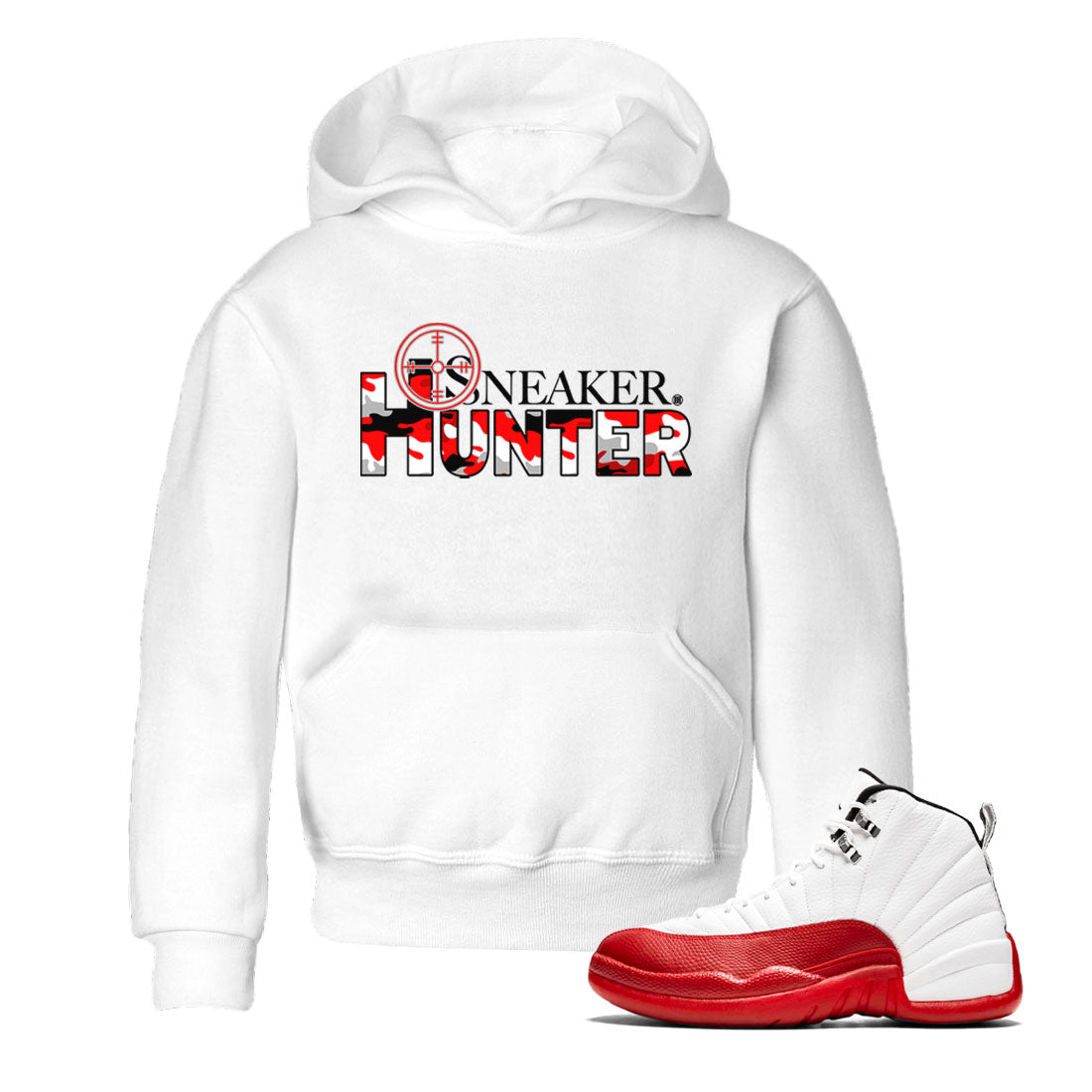 snkmatch Hunter snkmatch Tee Kids - Air Jordan 12 Cherry