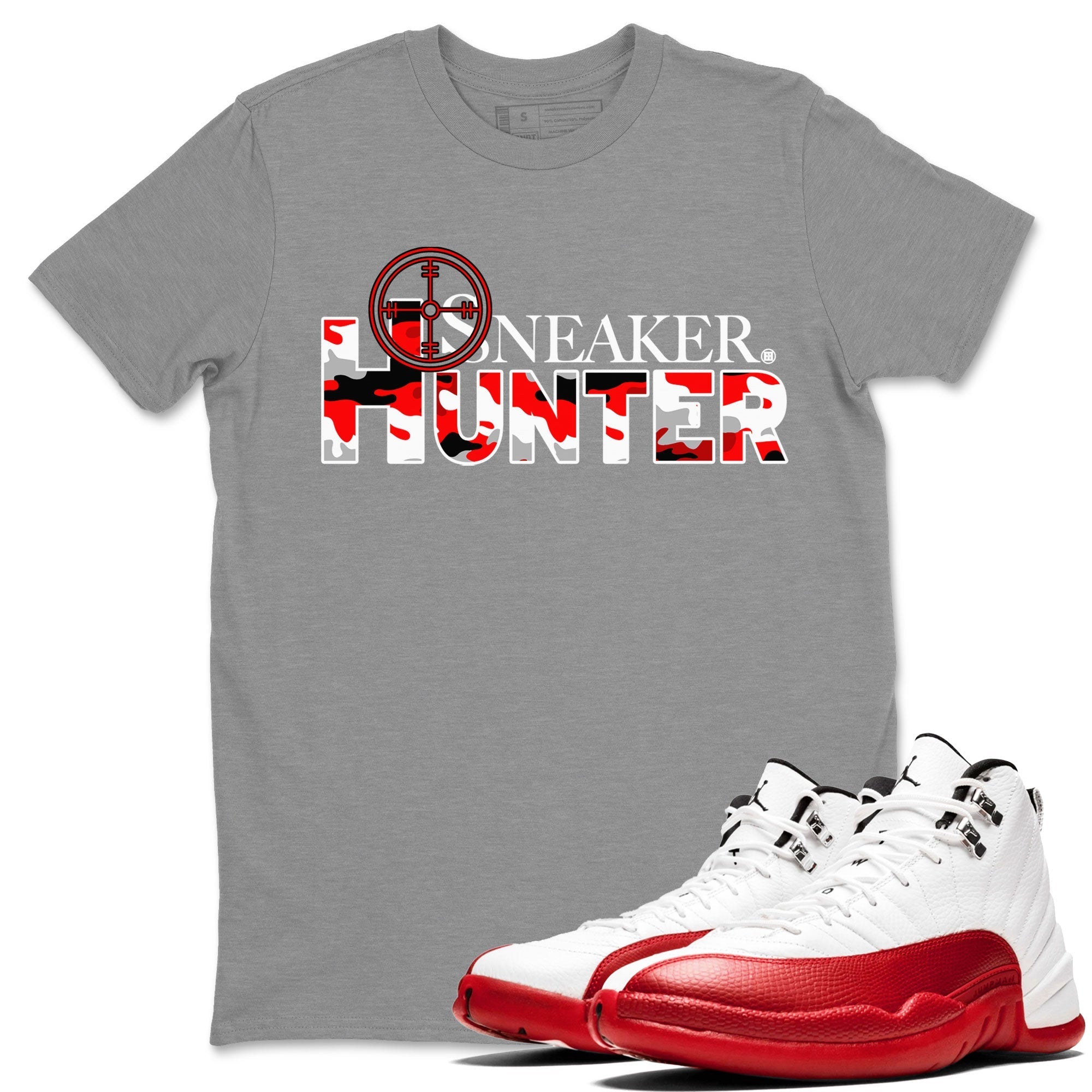 snkmatch Hunter snkmatch Tee - Air Jordan 12 Cherry