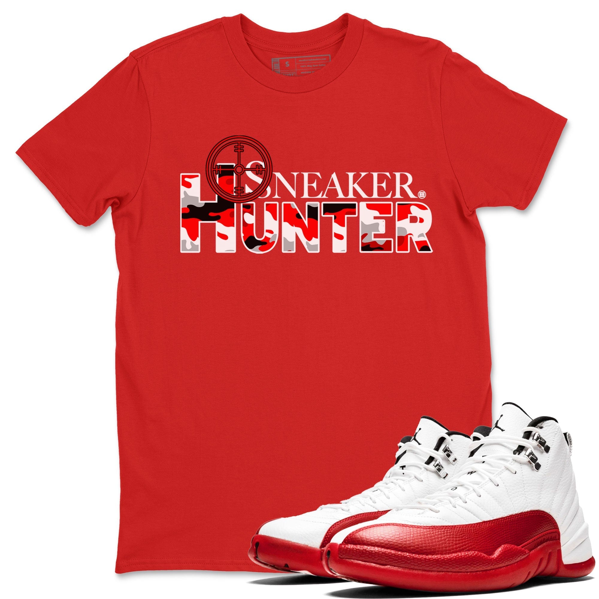 snkmatch Hunter snkmatch Tee - Air Jordan 12 Cherry