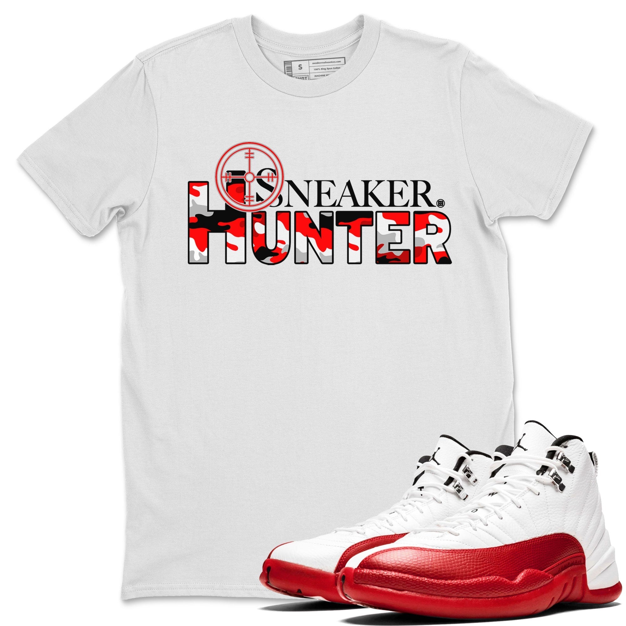 snkmatch Hunter snkmatch Tee - Air Jordan 12 Cherry