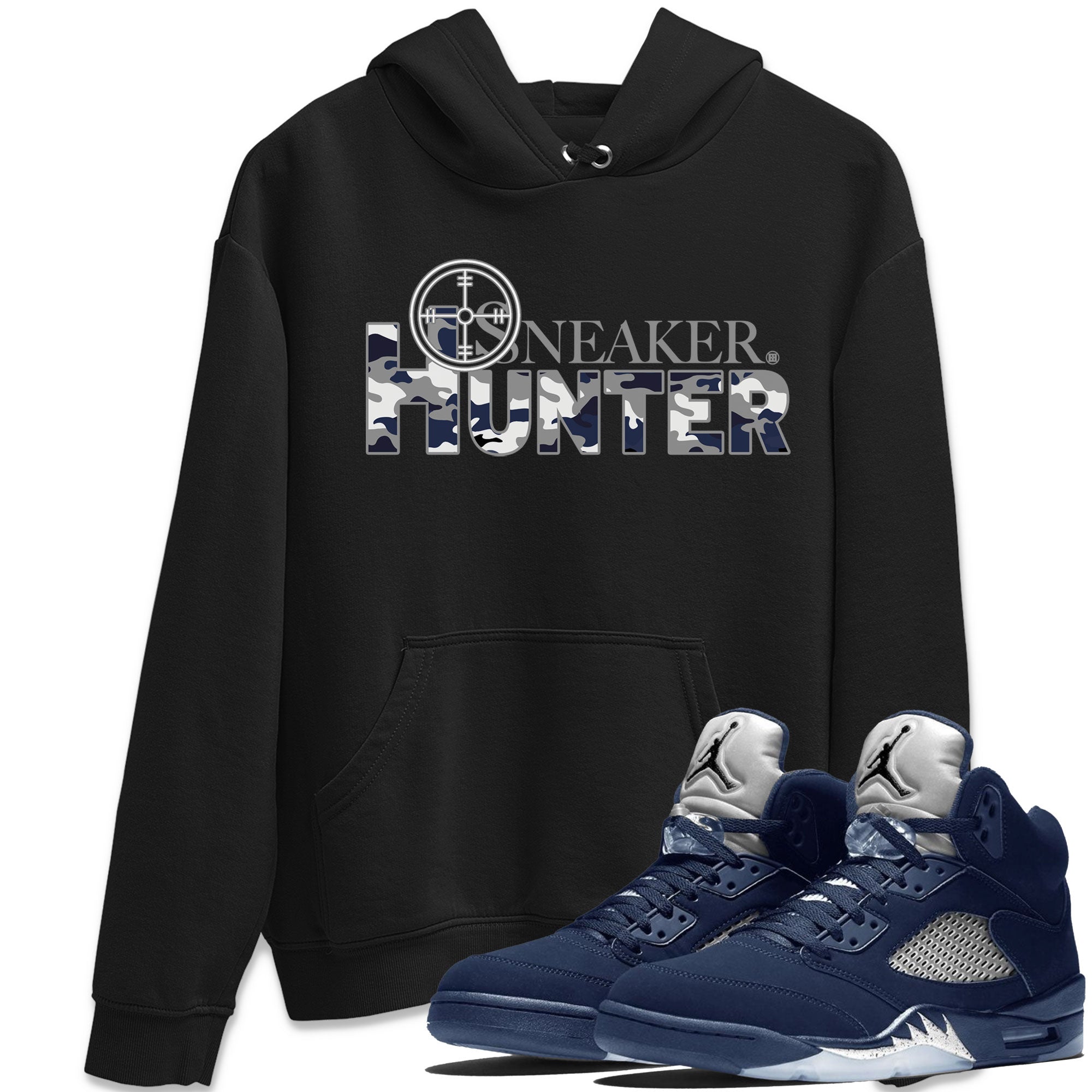 snkmatch Hunter snkmatch Tee - Air Jordan 5 Georgetown