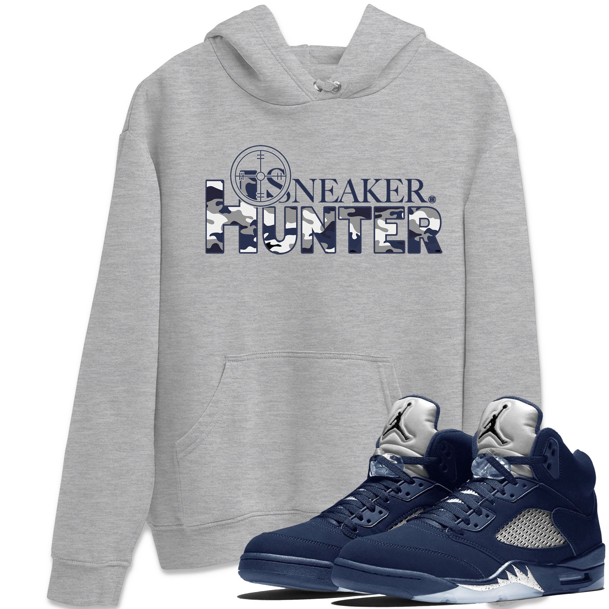 snkmatch Hunter snkmatch Tee - Air Jordan 5 Georgetown