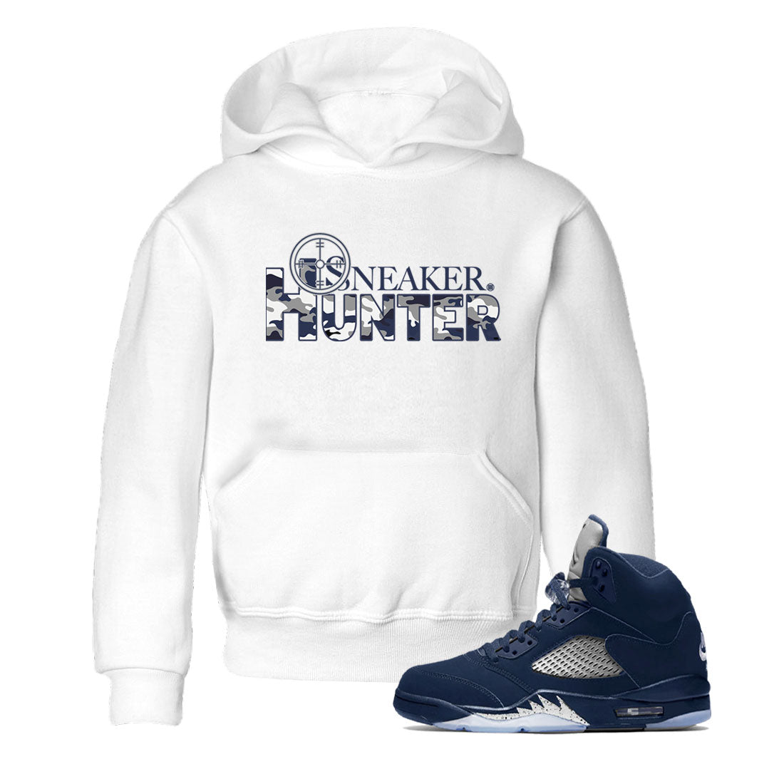 snkmatch Hunter snkmatch Tee Kids - Air Jordan 5 Georgetown