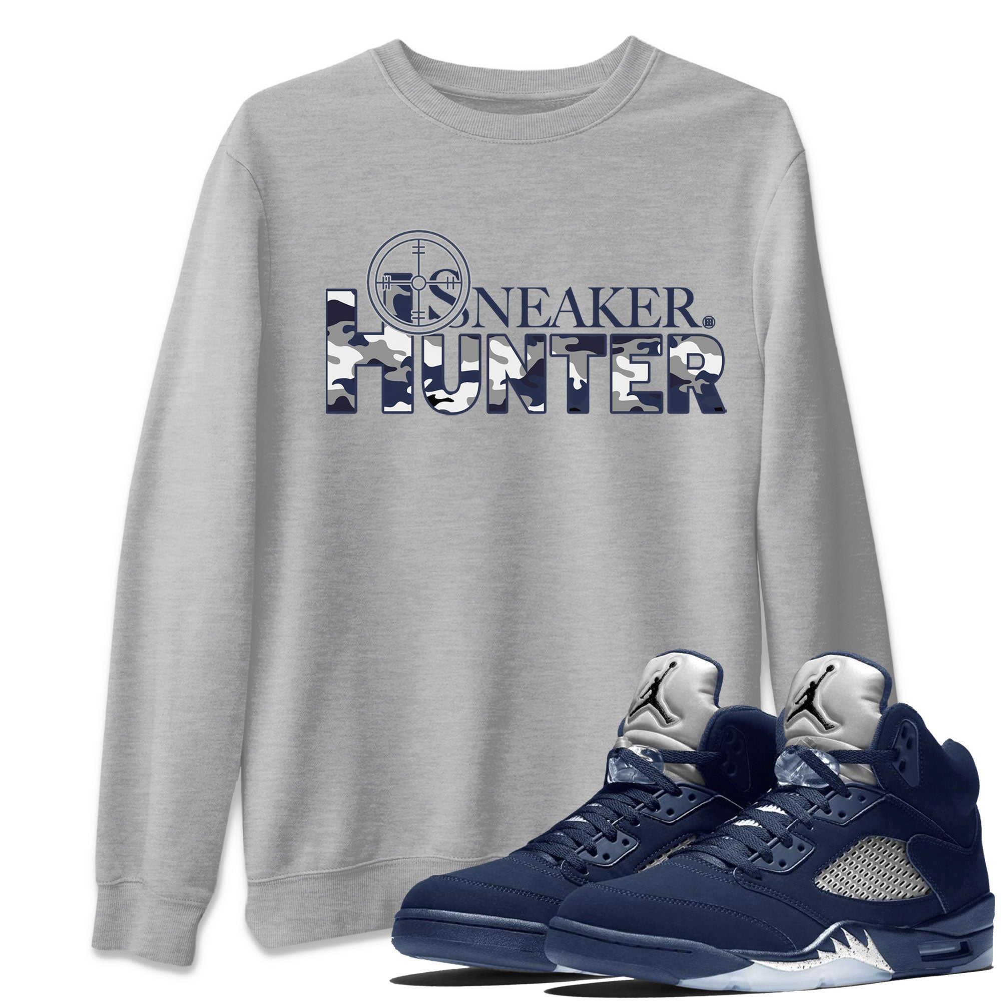 snkmatch Hunter snkmatch Tee - Air Jordan 5 Georgetown