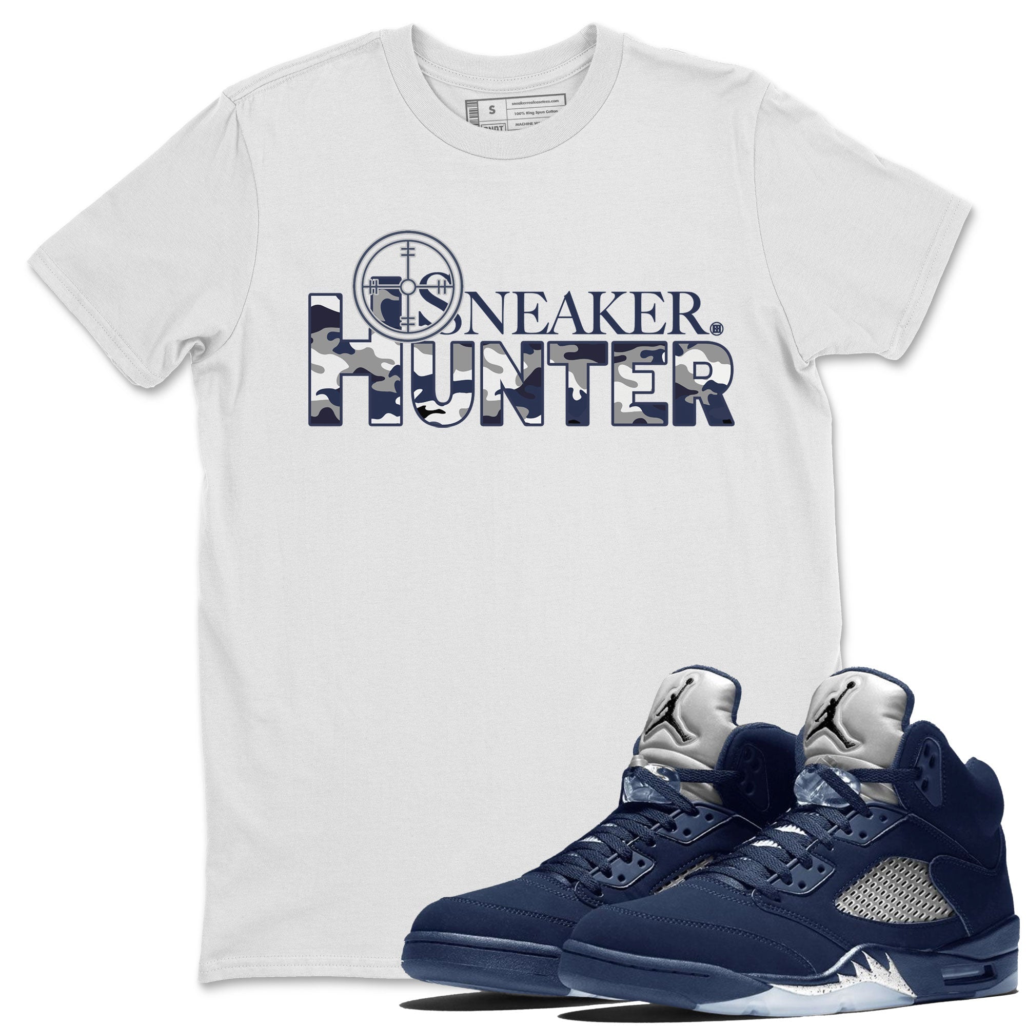 snkmatch Hunter snkmatch Tee - Air Jordan 5 Georgetown