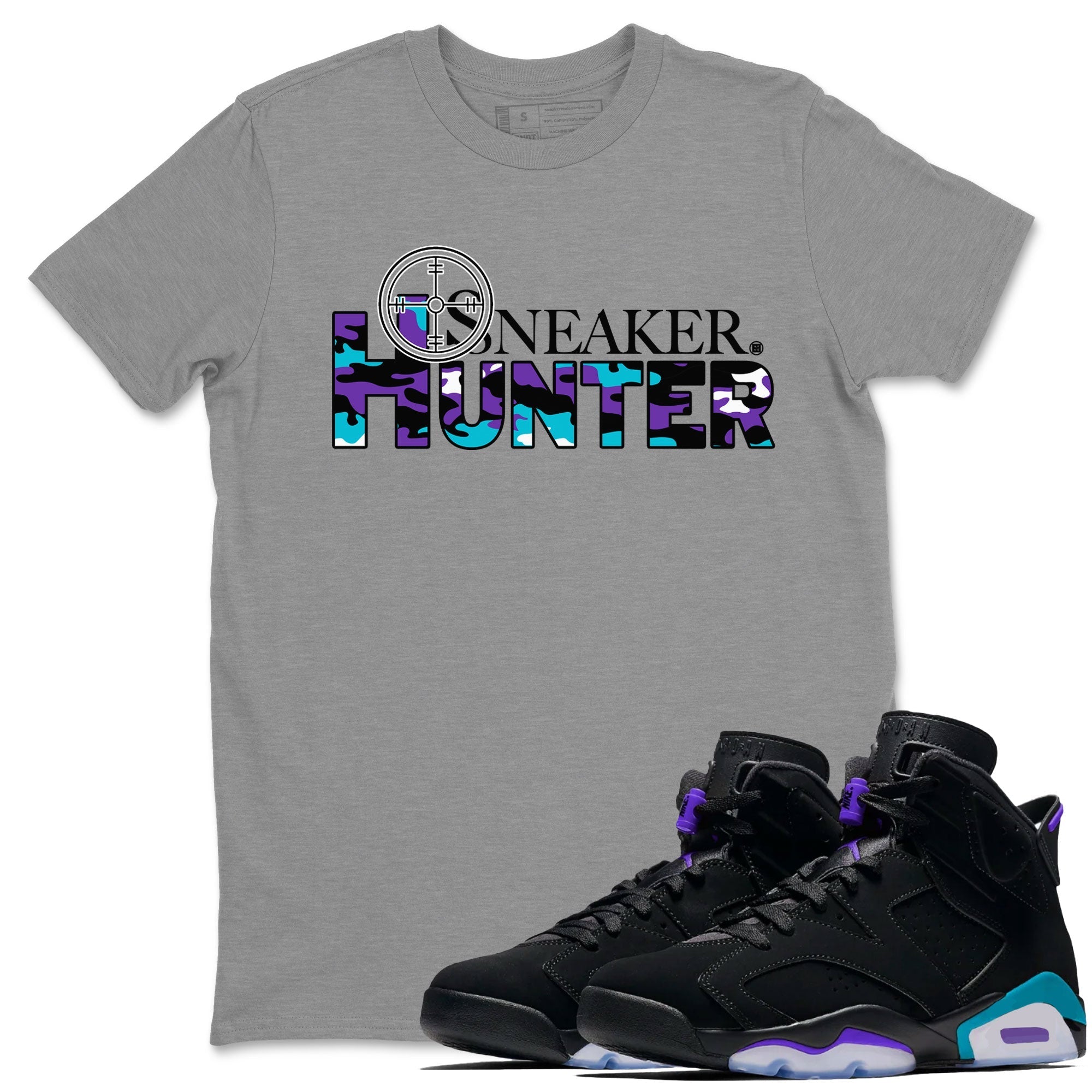 snkmatch Hunter snkmatch Tee - Air Jordan 6 Aqua