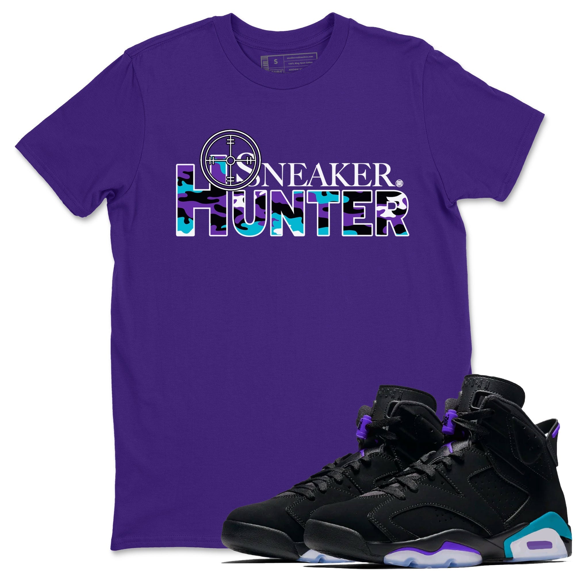 snkmatch Hunter snkmatch Tee - Air Jordan 6 Aqua