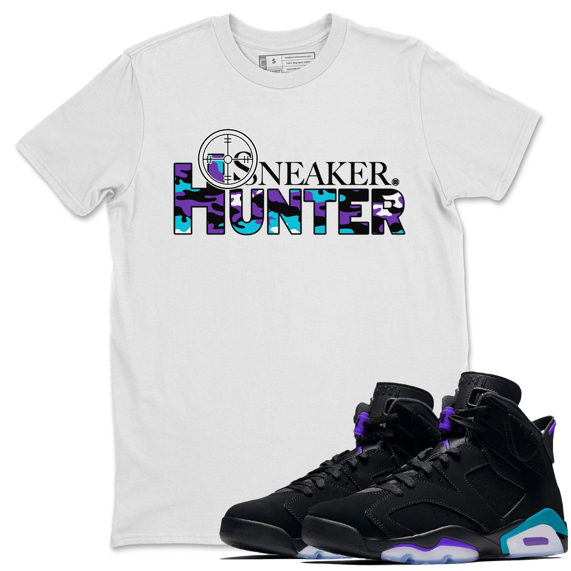 snkmatch Hunter snkmatch Tee - Air Jordan 6 Aqua