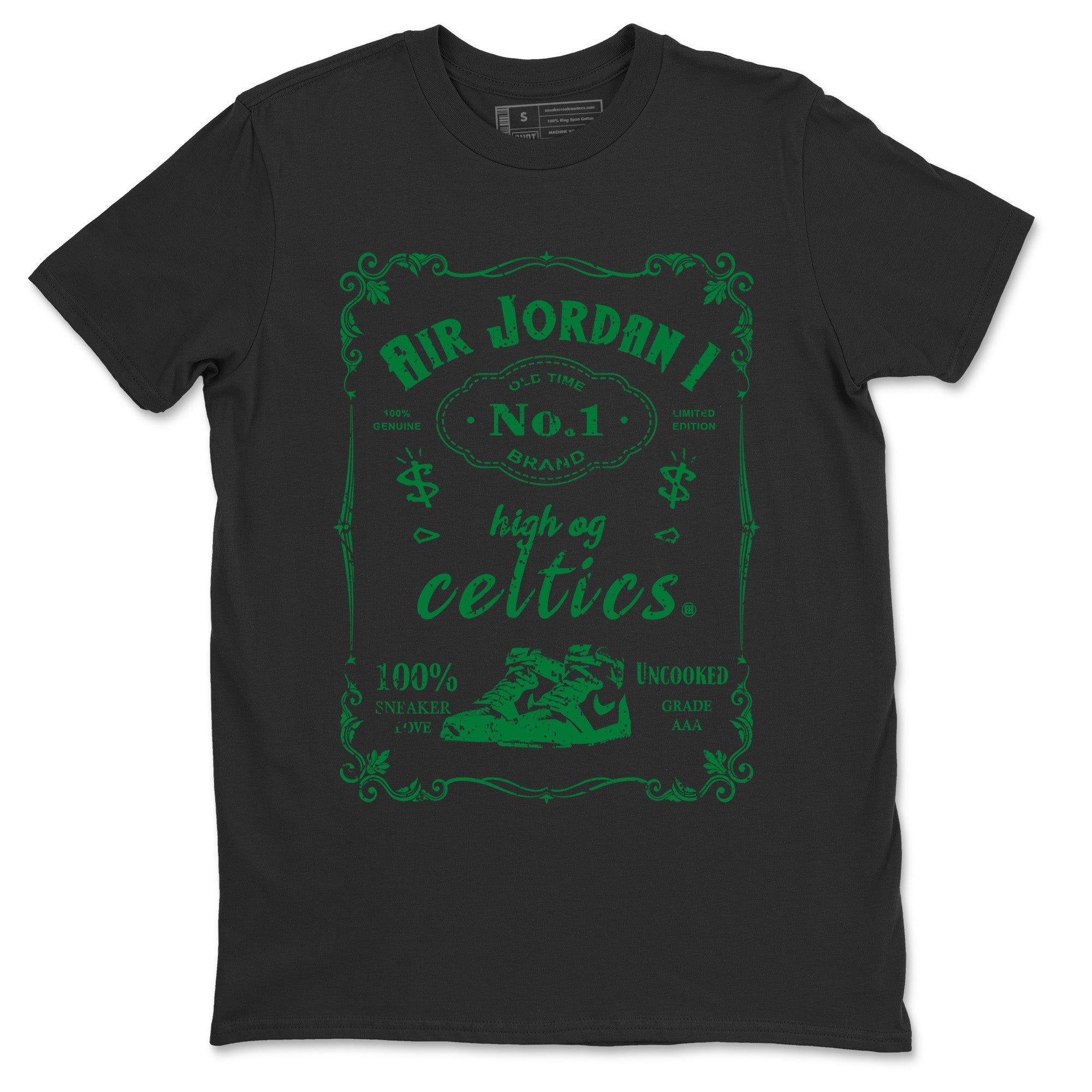snkmatch Label Unisex Tops - Air Jordan 1 Celtics