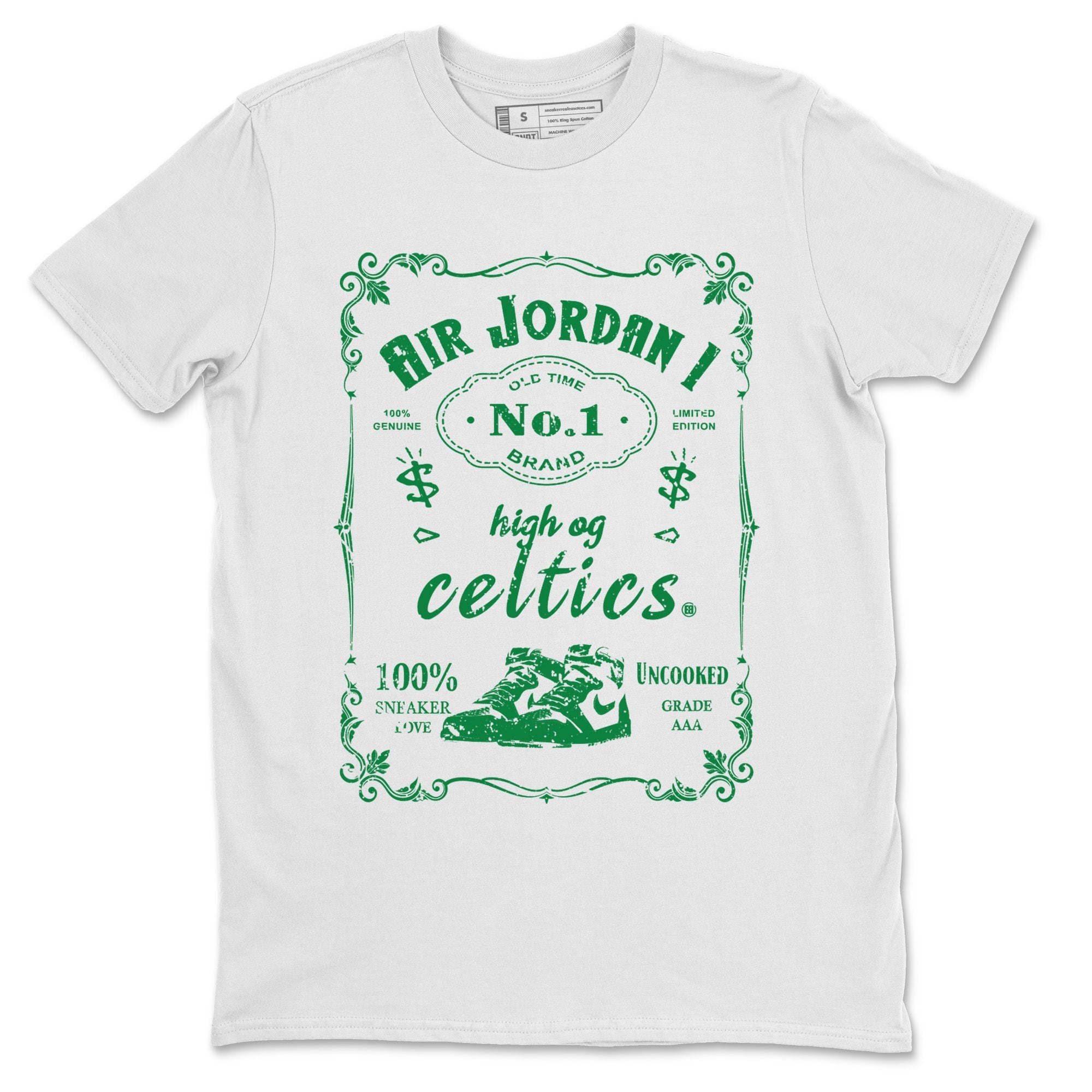 snkmatch Label Unisex Tops - Air Jordan 1 Celtics