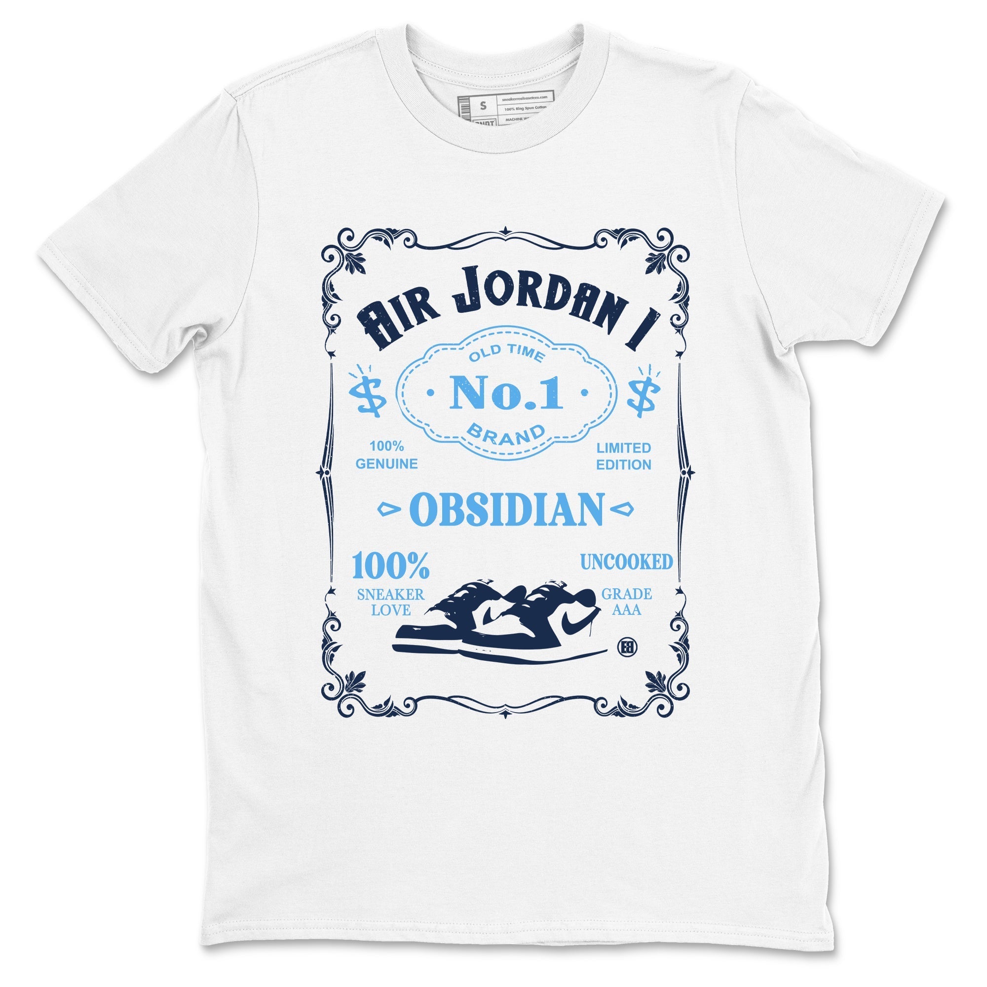 snkmatch Label snkmatch Tees - Air Jordan 1 Obsidian