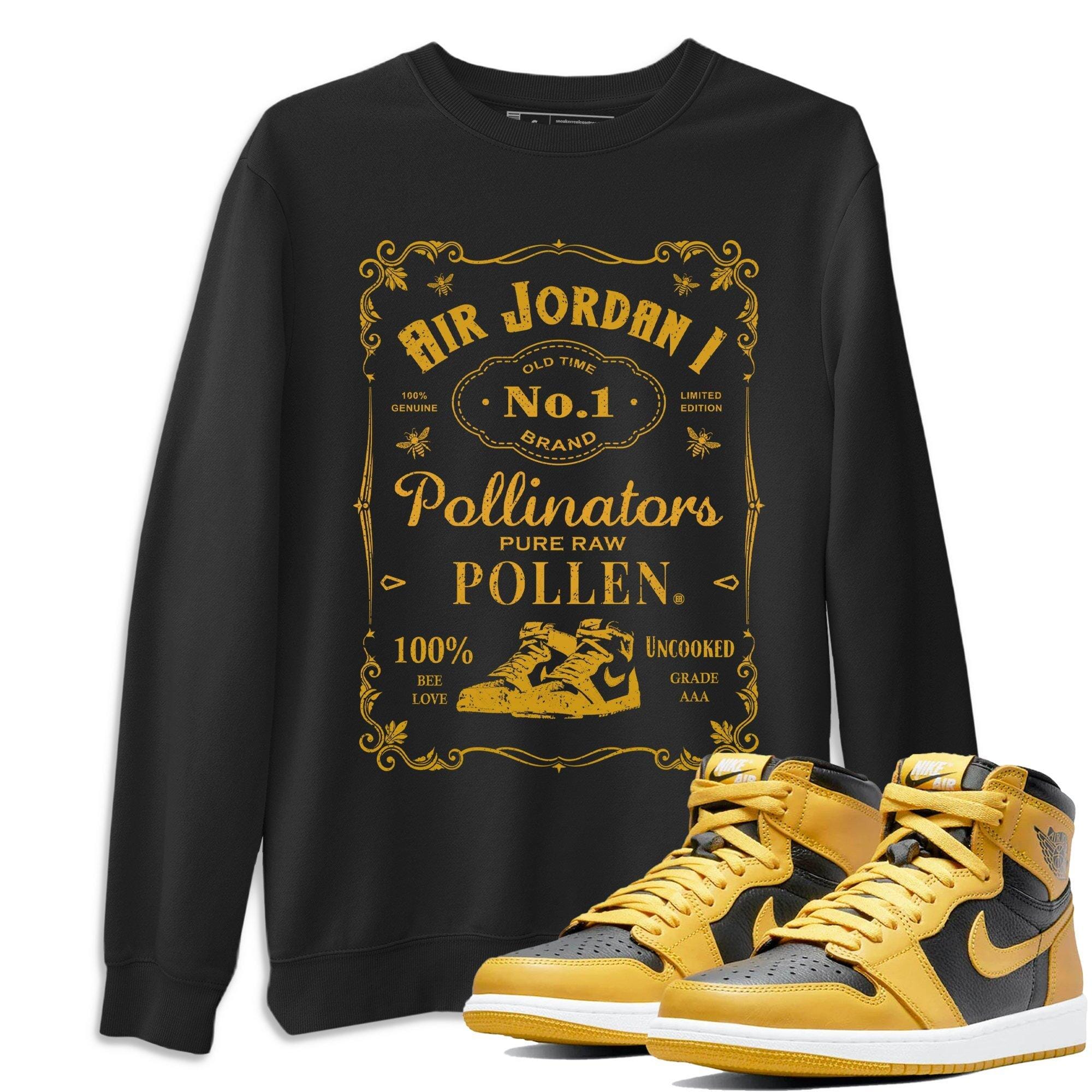 snkmatch Label Unisex Tops - Air Jordan 1 Pollen