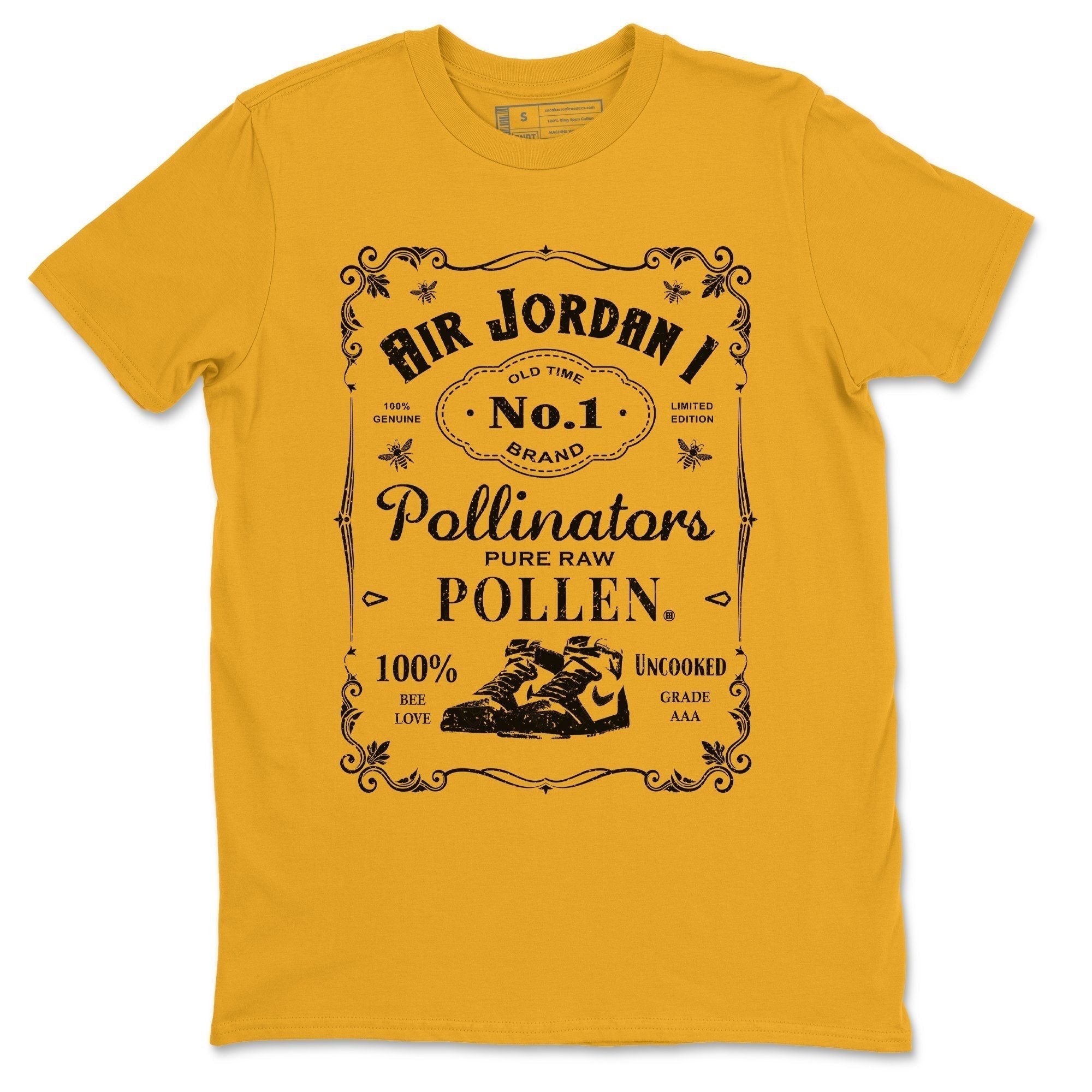 snkmatch Label Unisex Tops - Air Jordan 1 Pollen