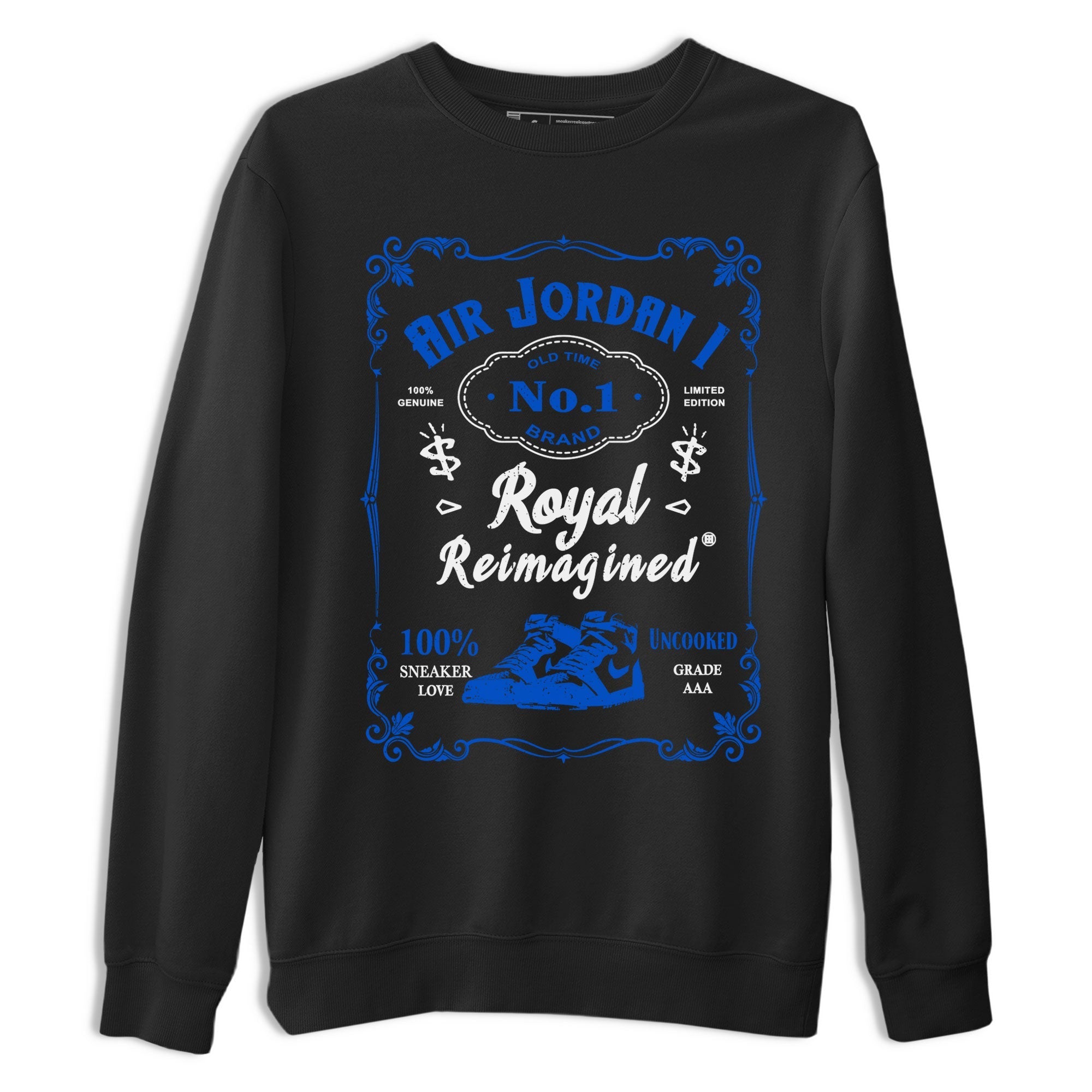 snkmatch Label snkmatch Tee - Air Jordan 1 Royal Reimagined