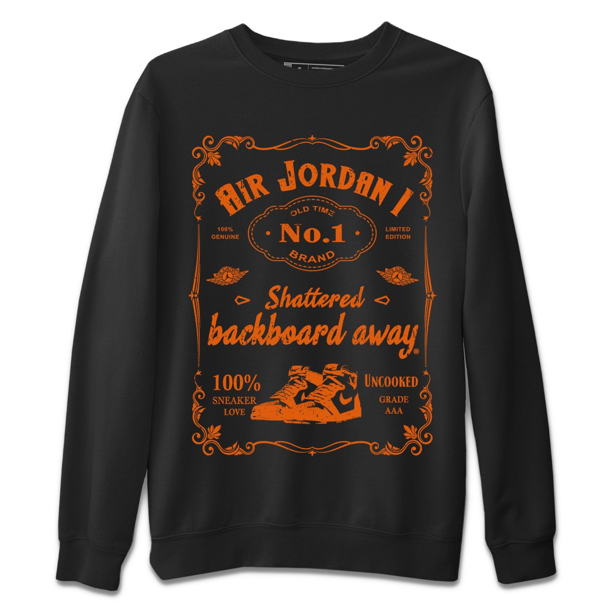 snkmatch Label Unisex Tops - Air Jordan 1 Shattered Backboard Away