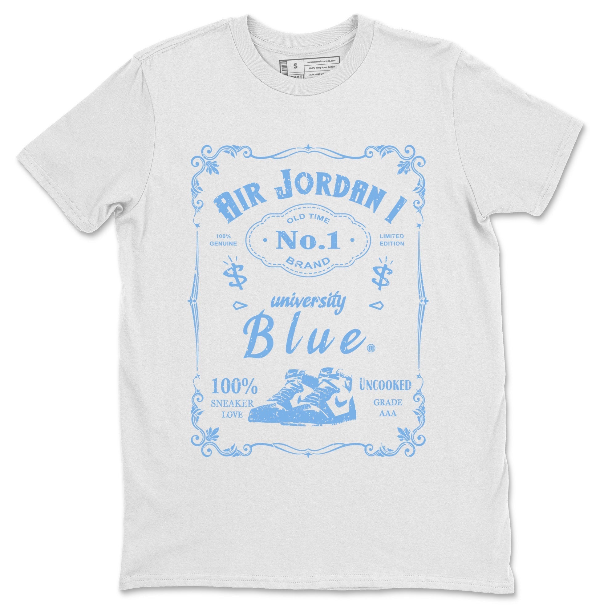 snkmatch Label Unisex Tops - Air Jordan 1 UNC Toe