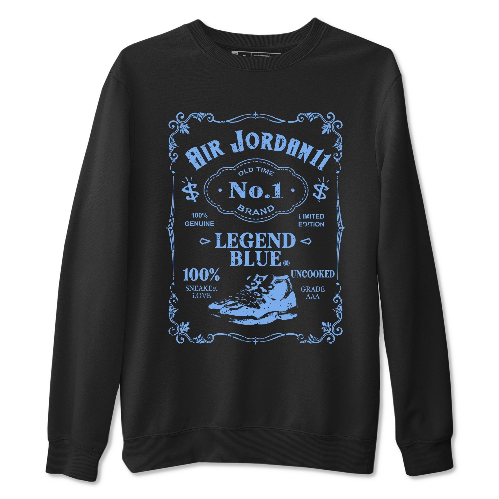 snkmatch Label snkmatch Tees - Air Jordan 11 Legend Blue