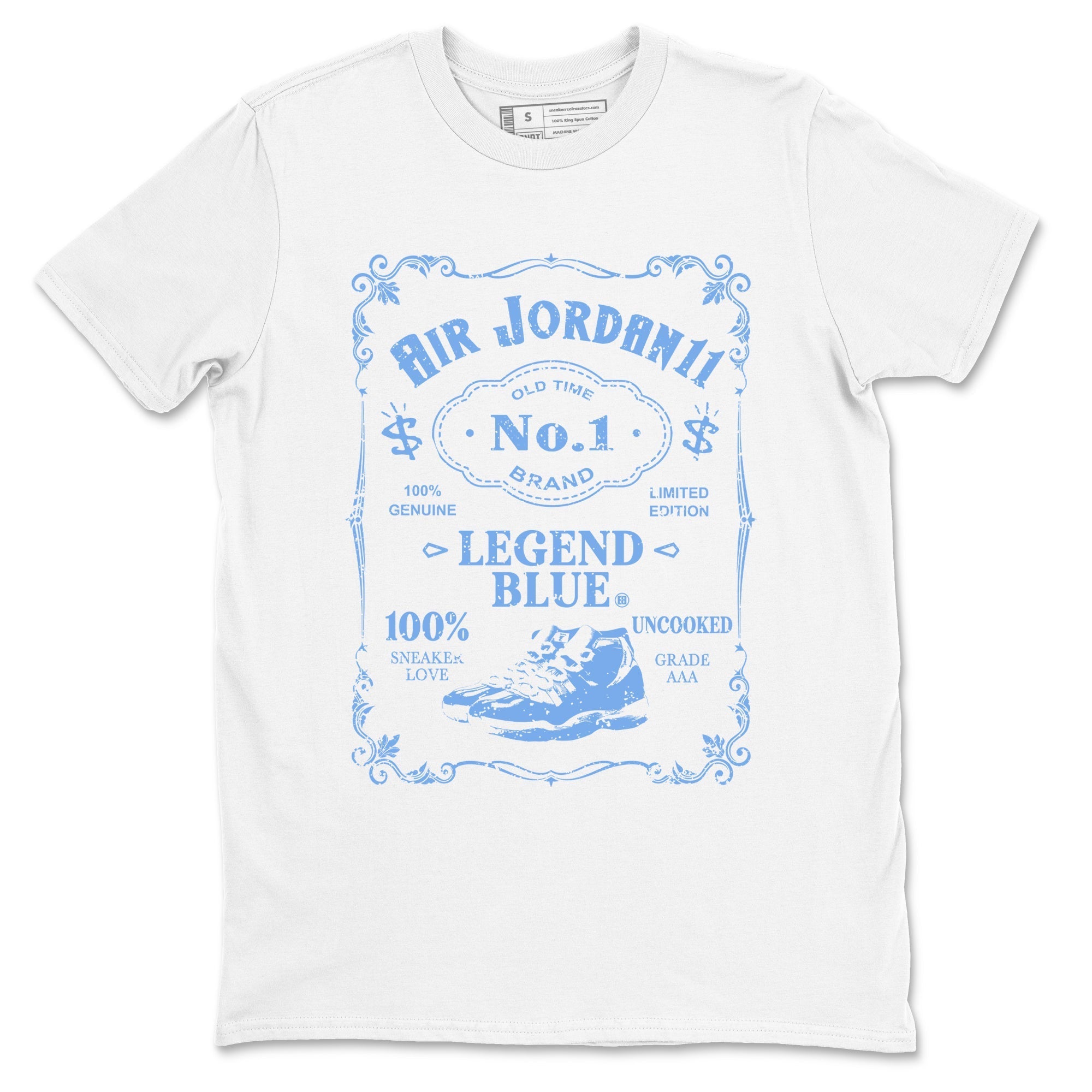 snkmatch Label snkmatch Tees - Air Jordan 11 Legend Blue