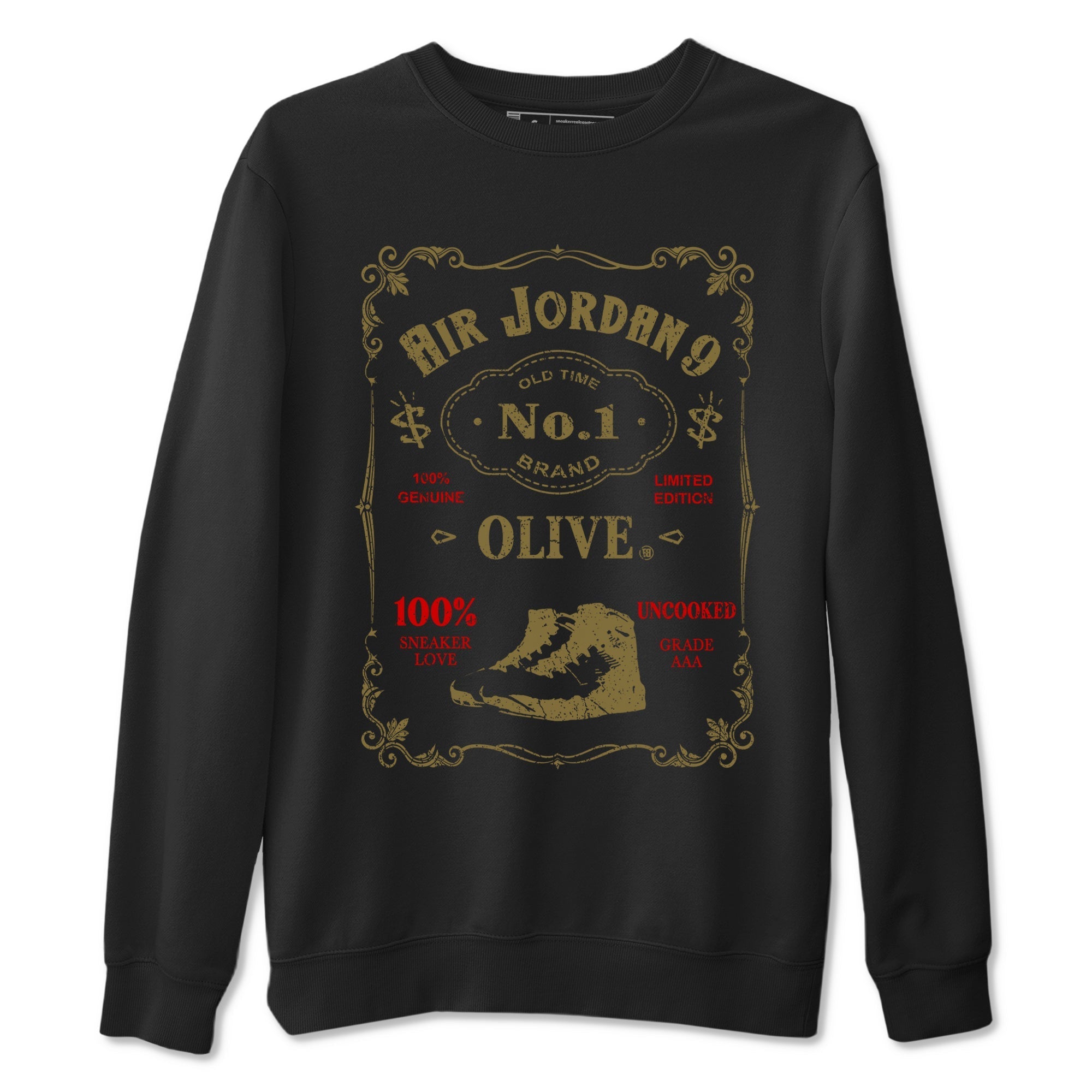 snkmatch Label snkmatch Tees - Air Jordan 9 Olive