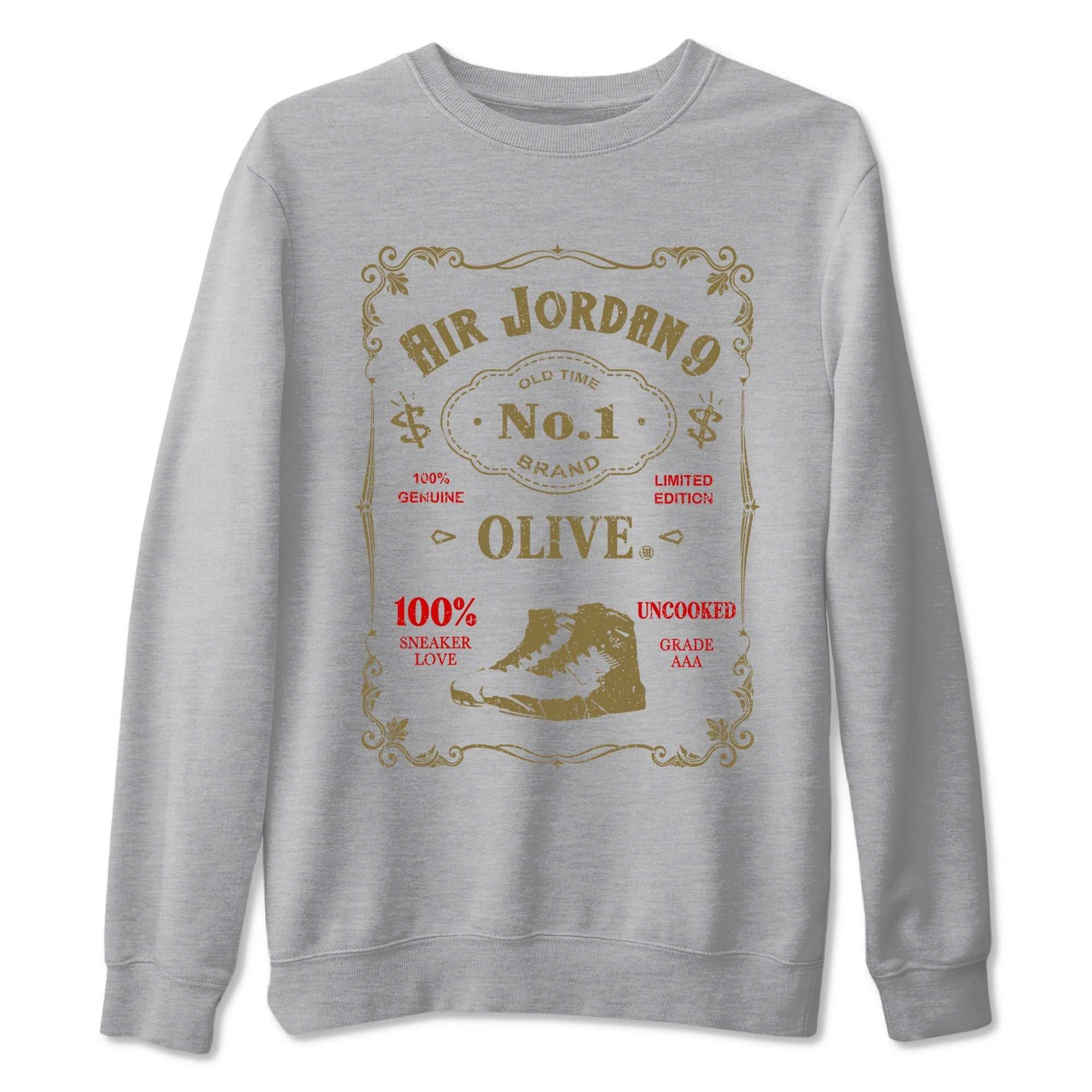 snkmatch Label snkmatch Tees - Air Jordan 9 Olive