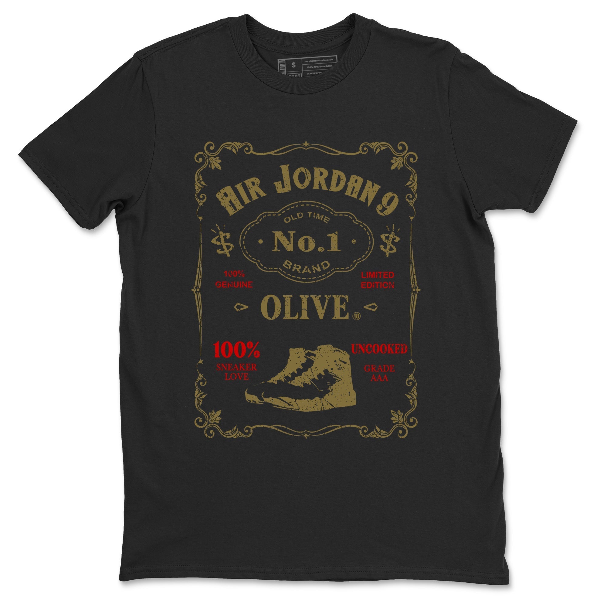 snkmatch Label snkmatch Tees - Air Jordan 9 Olive