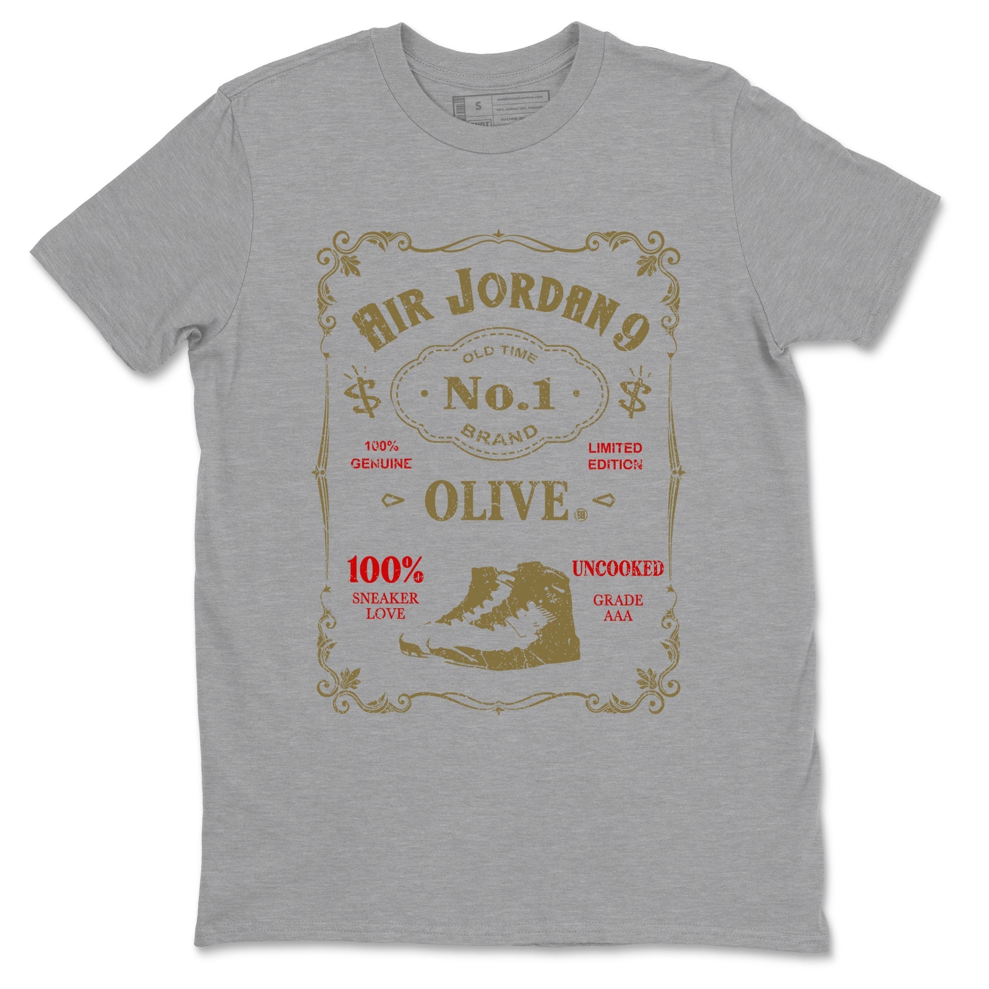 snkmatch Label snkmatch Tees - Air Jordan 9 Olive