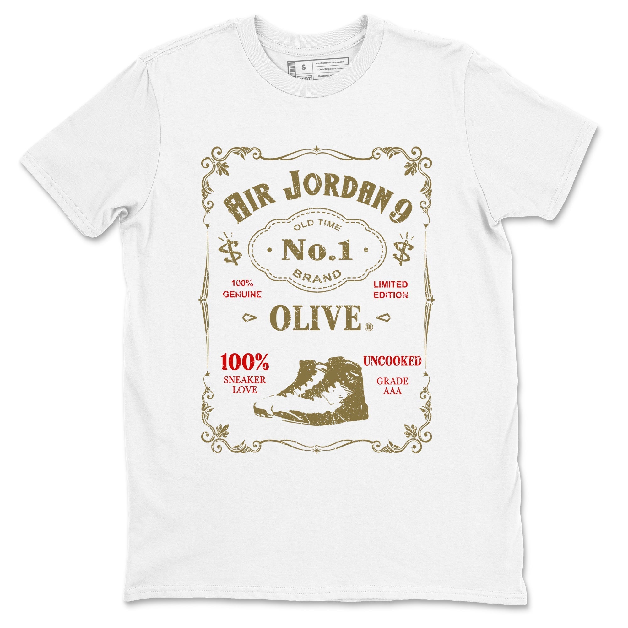 snkmatch Label snkmatch Tees - Air Jordan 9 Olive