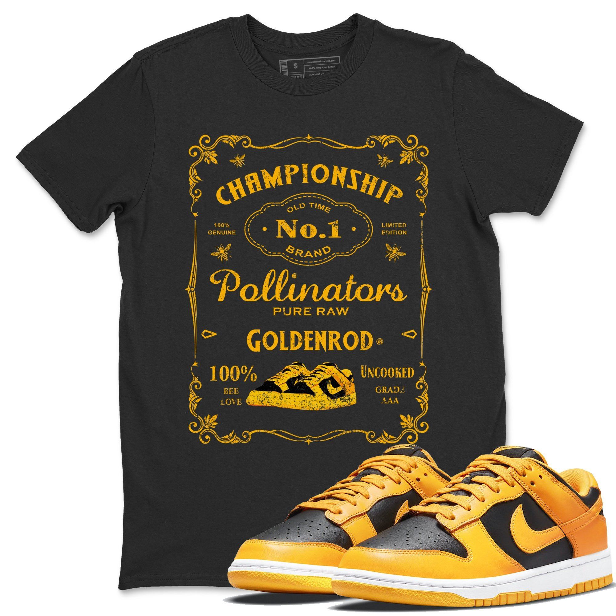 snkmatch Label Unisex Tops - Dunk Championship Goldenrod