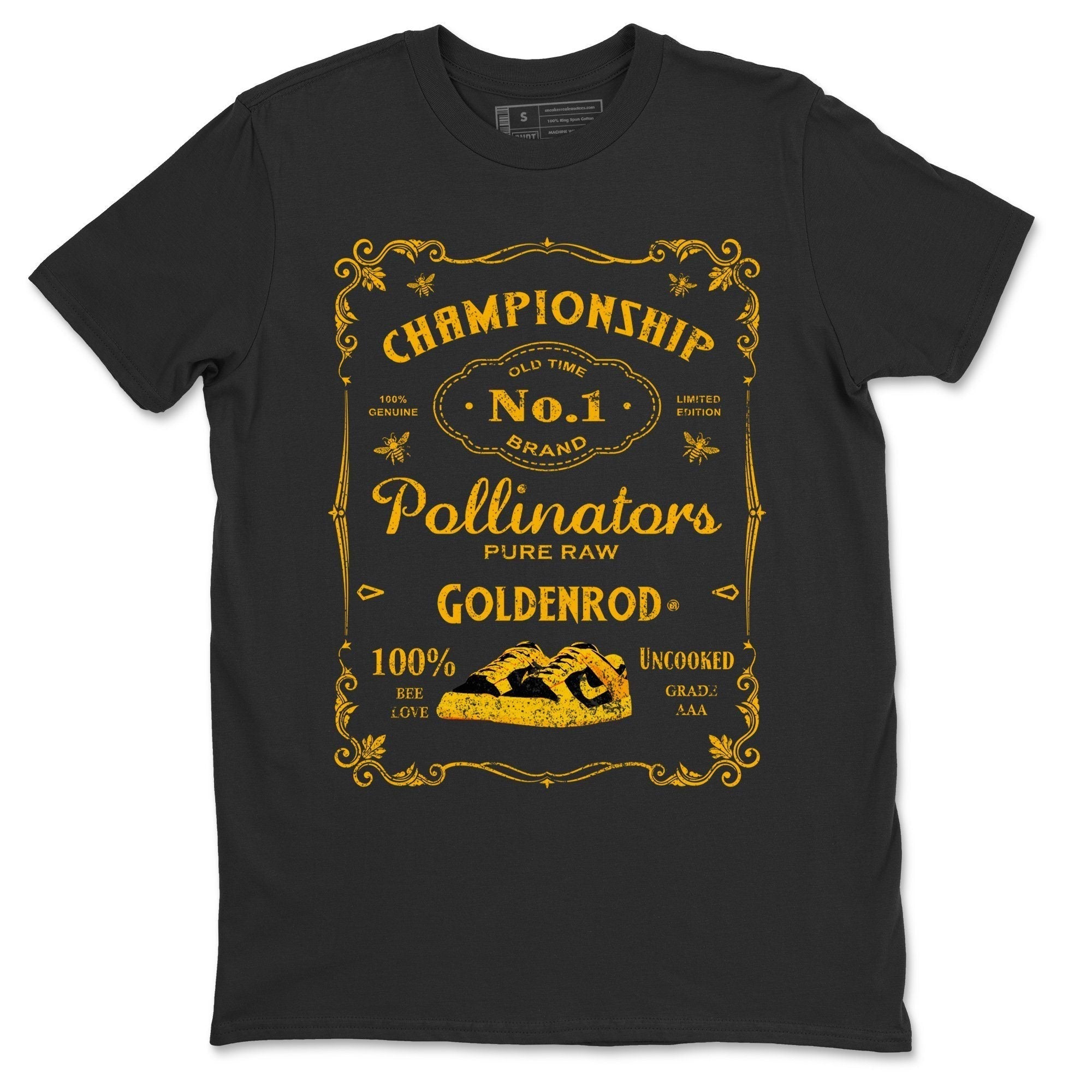 snkmatch Label Unisex Tops - Dunk Championship Goldenrod