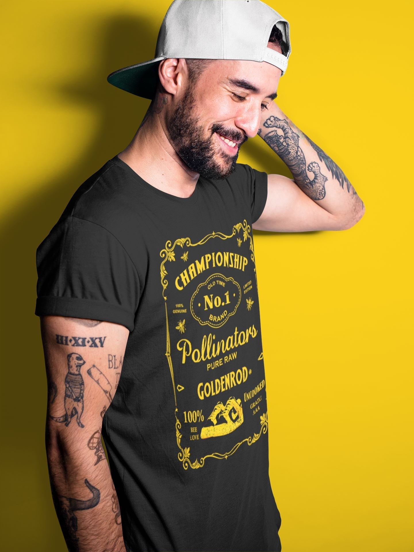 snkmatch Label Unisex Tops - Dunk Championship Goldenrod
