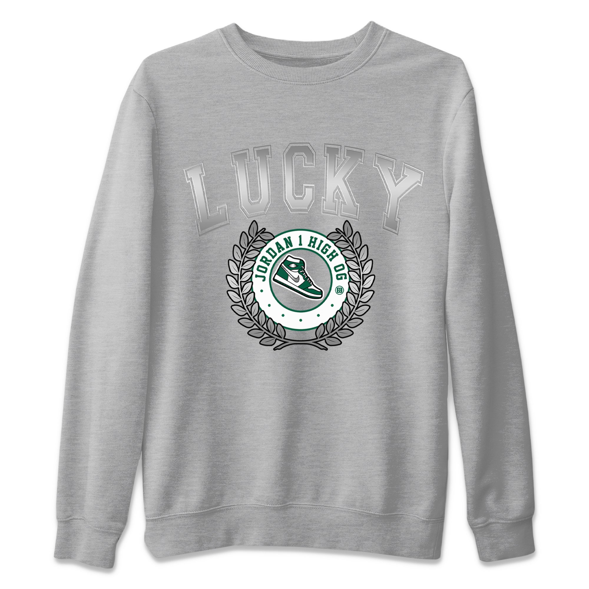 snkmatch Letter Unisex Tops - Air Jordan 1 Gorge Green