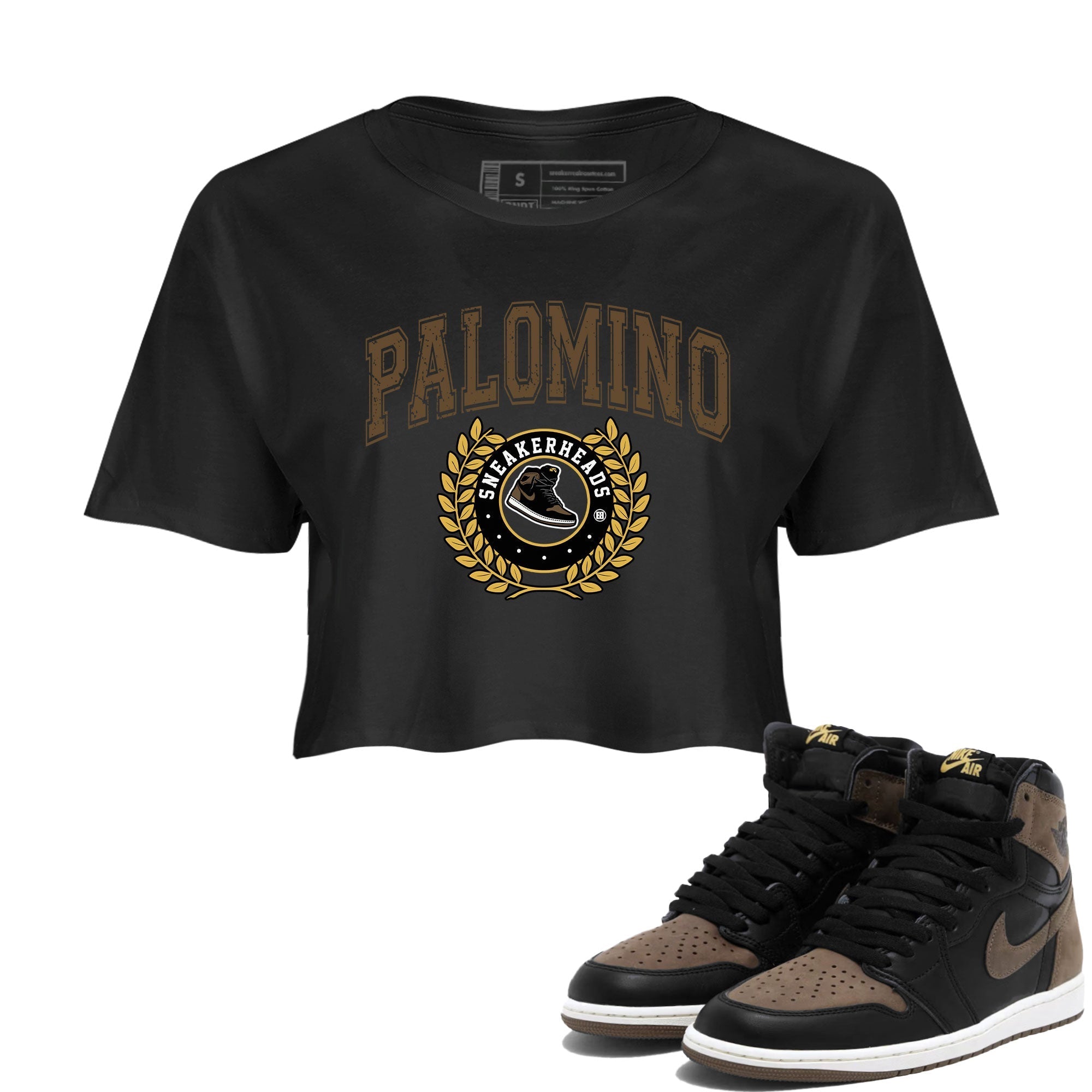 snkmatch Letter snkmatch Women's Top - Air Jordan 1 Palomino