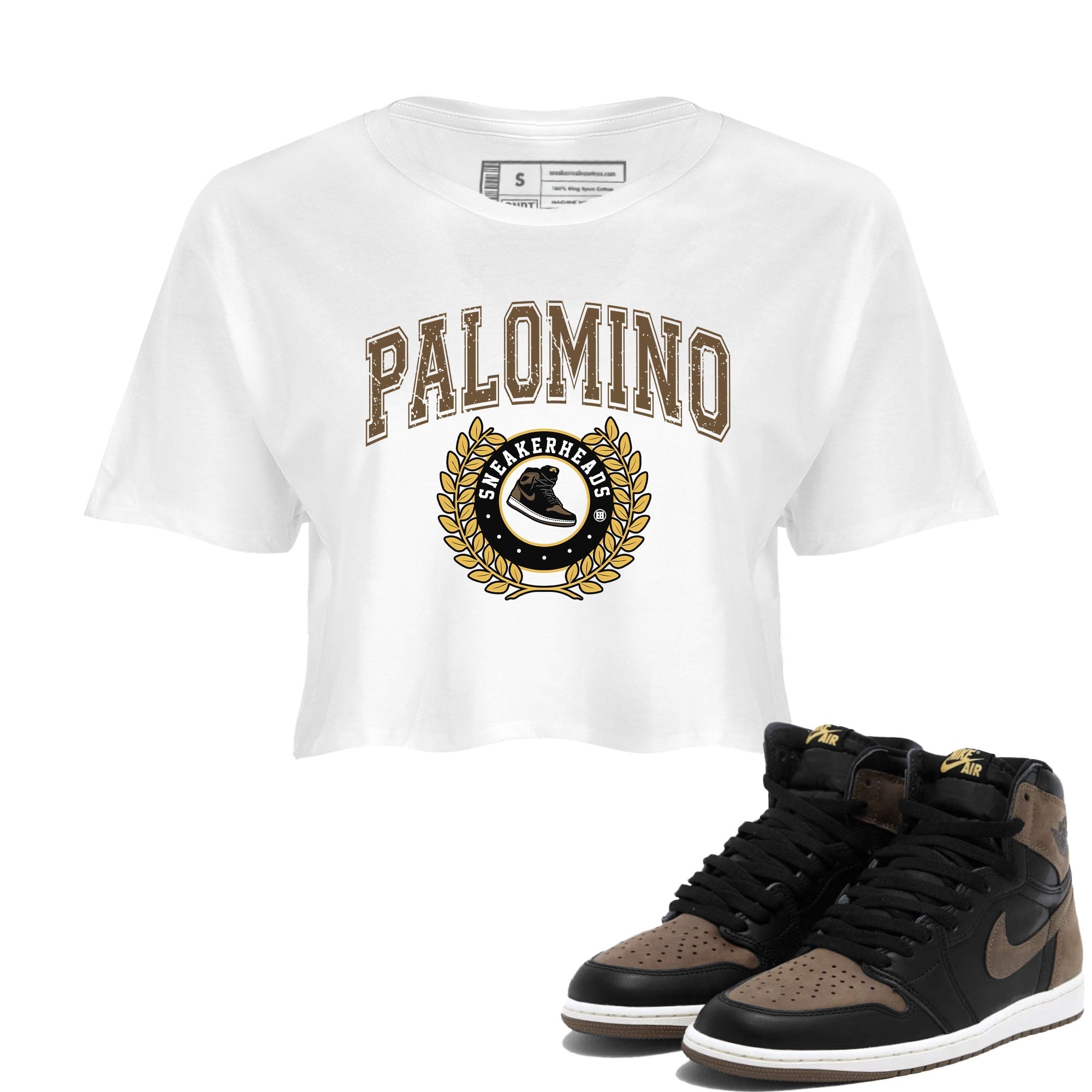 snkmatch Letter snkmatch Women's Top - Air Jordan 1 Palomino