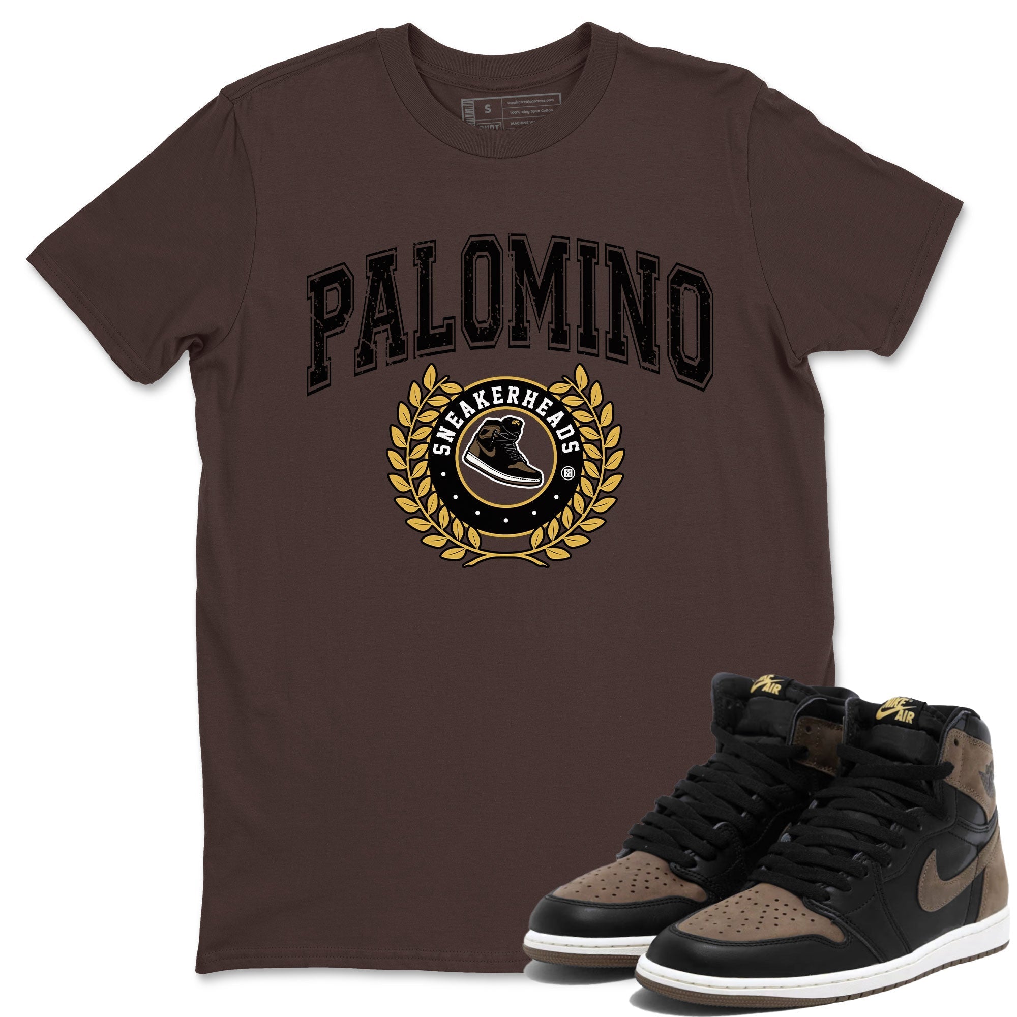 snkmatch Letter snkmatch Tee - Air Jordan 1 Palomino