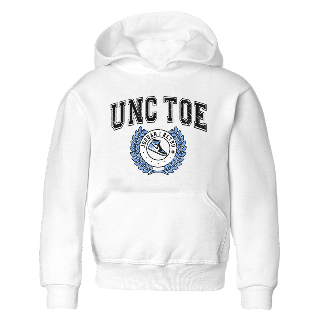 snkmatch Letter snkmatch Tee Kids - Air Jordan 1 UNC Toe