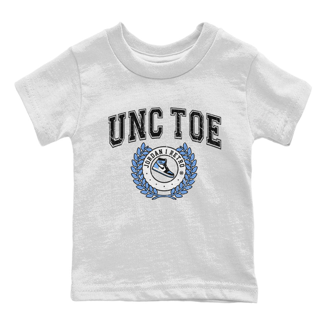 snkmatch Letter snkmatch Tee Kids - Air Jordan 1 UNC Toe