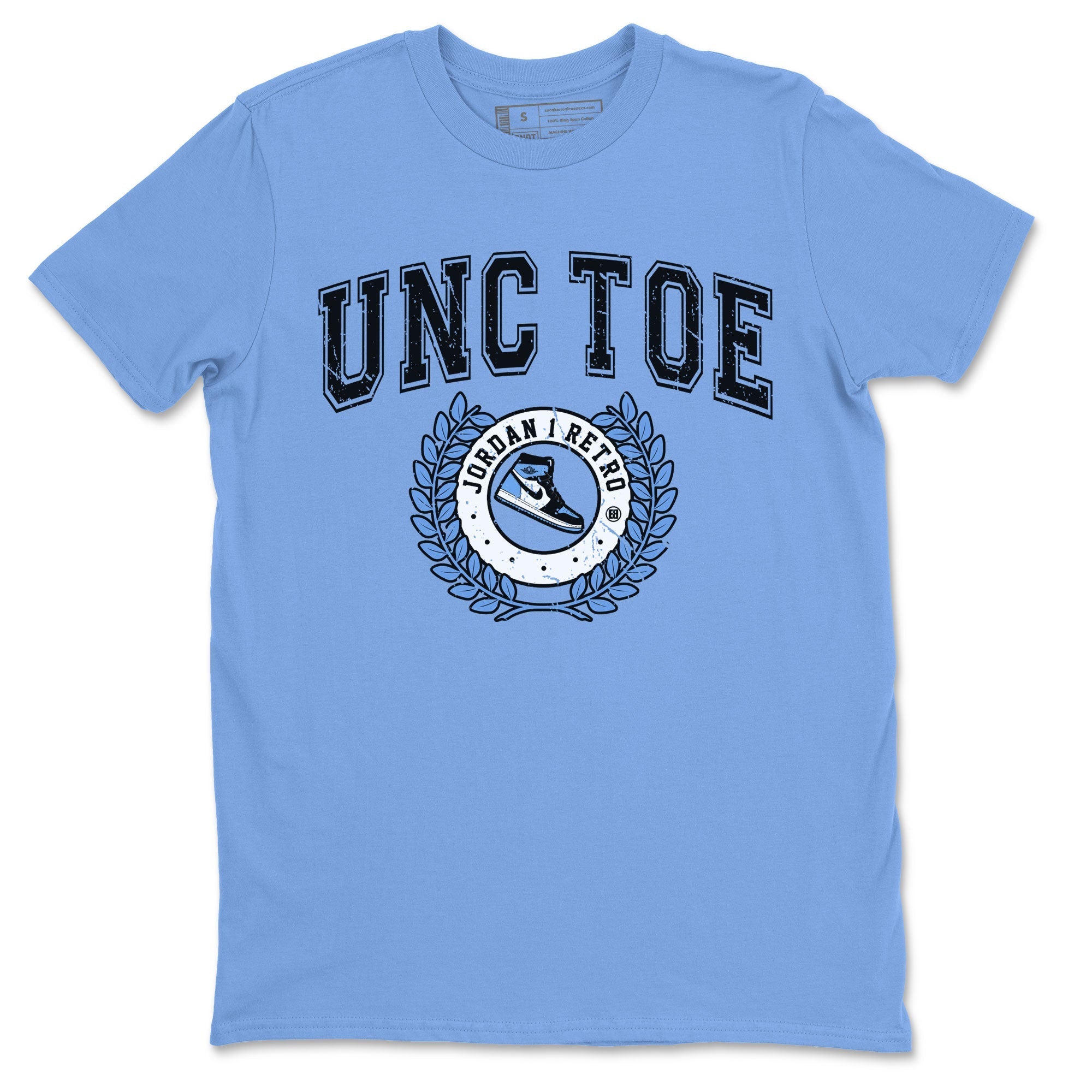 snkmatch Letter snkmatch Tee - Air Jordan 1 UNC Toe