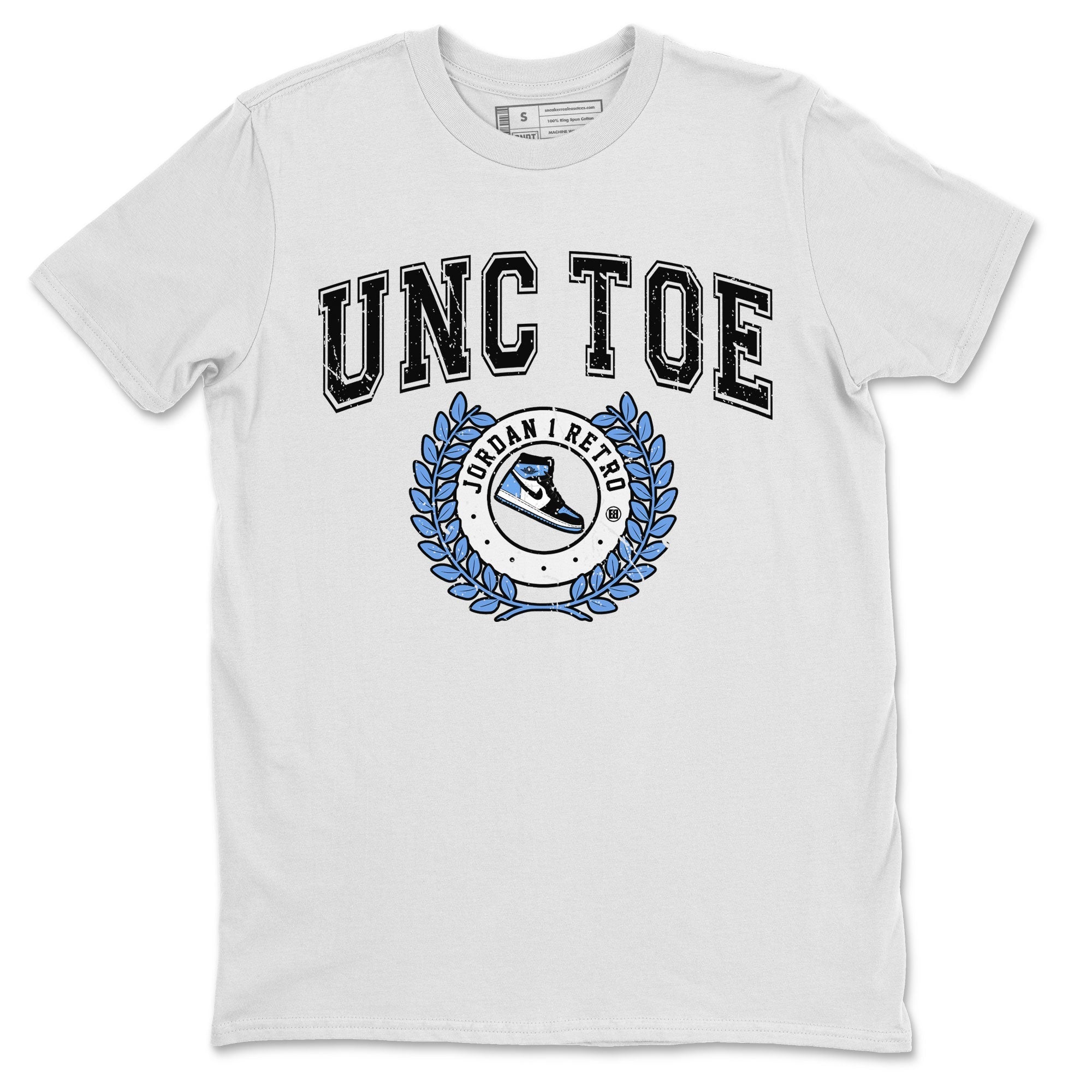 snkmatch Letter snkmatch Tee - Air Jordan 1 UNC Toe