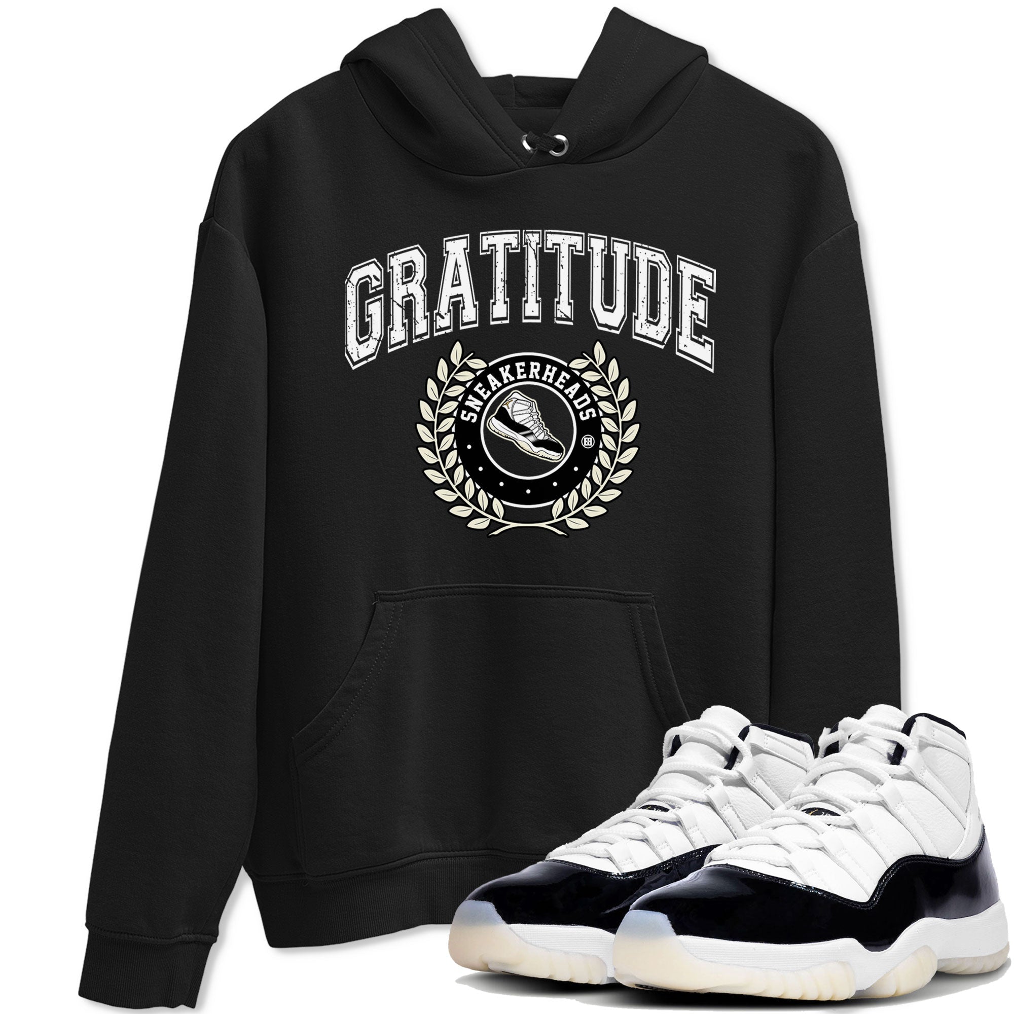 snkmatch Letter snkmatch Tee - Air Jordan 11 Gratitude