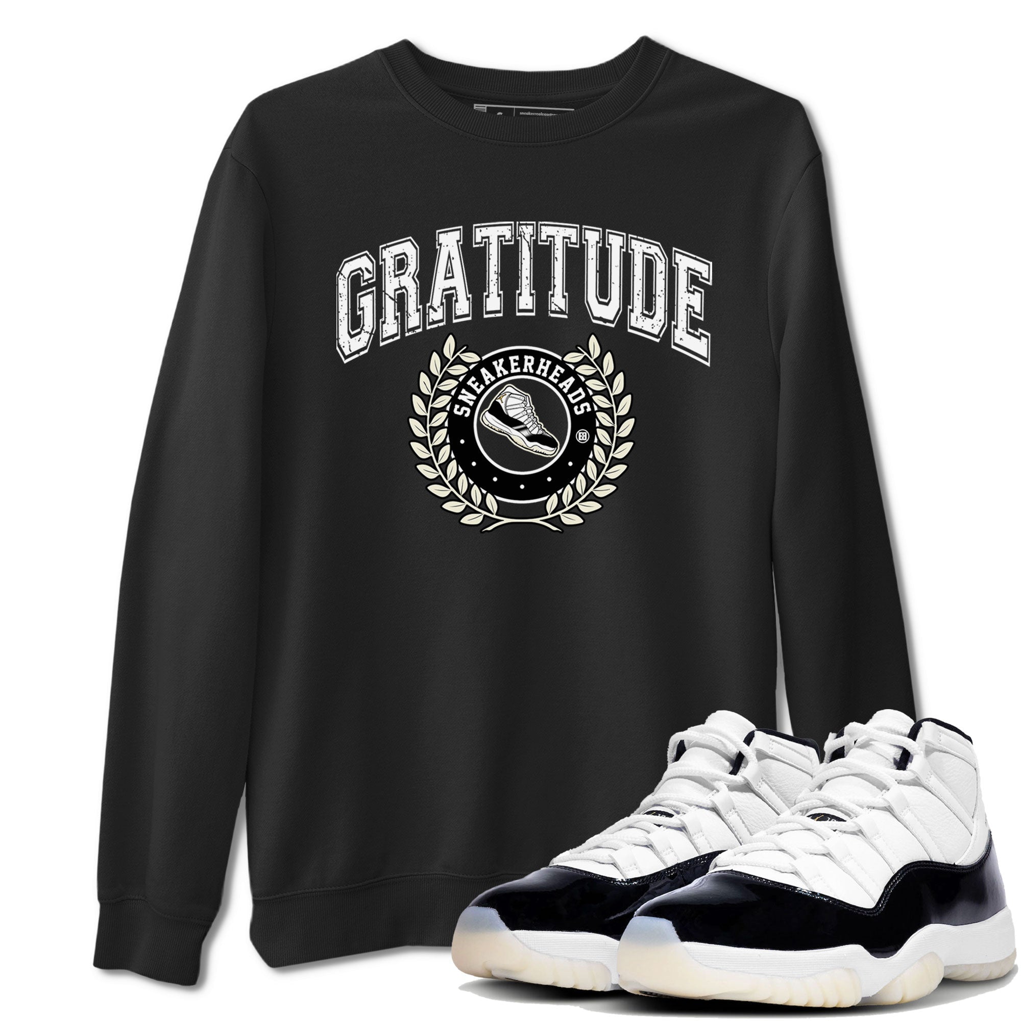 snkmatch Letter snkmatch Tee - Air Jordan 11 Gratitude