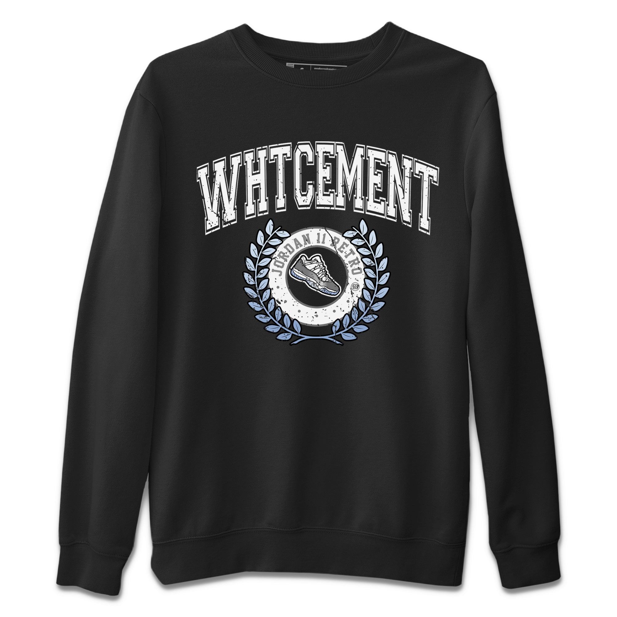snkmatch Letter Unisex Tops - Air Jordan 11 White Cement
