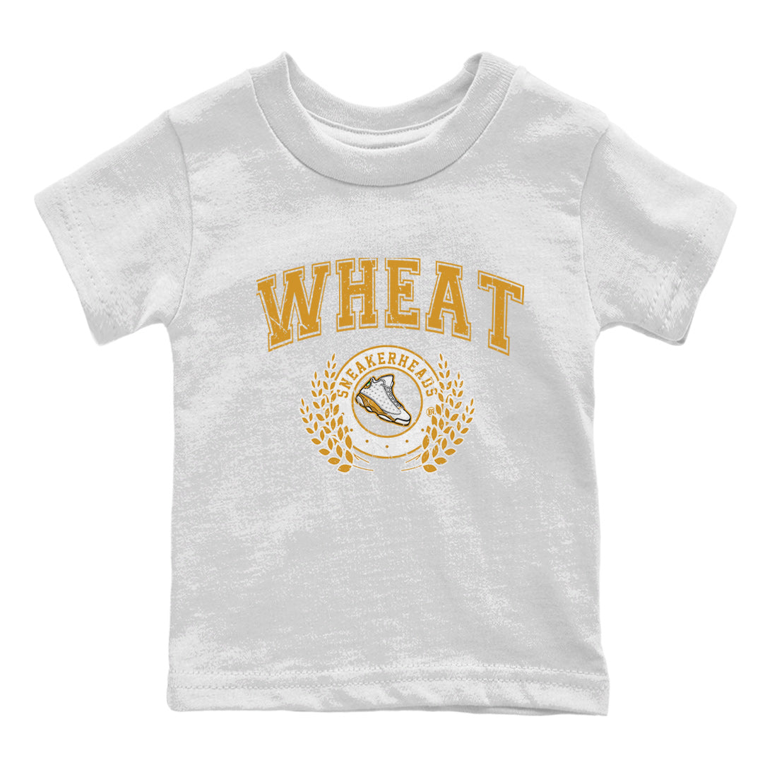 snkmatch Letter Kids Tops - Air Jordan 13 Wheat