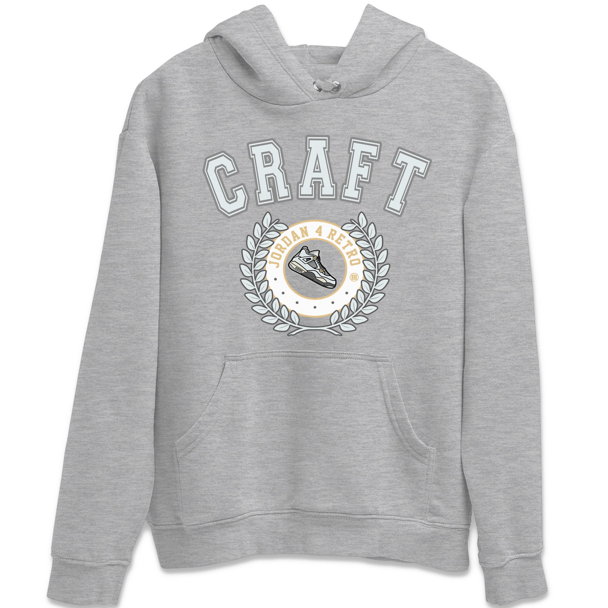 snkmatch Letter Unisex Tops - Air Jordan 4 Craft