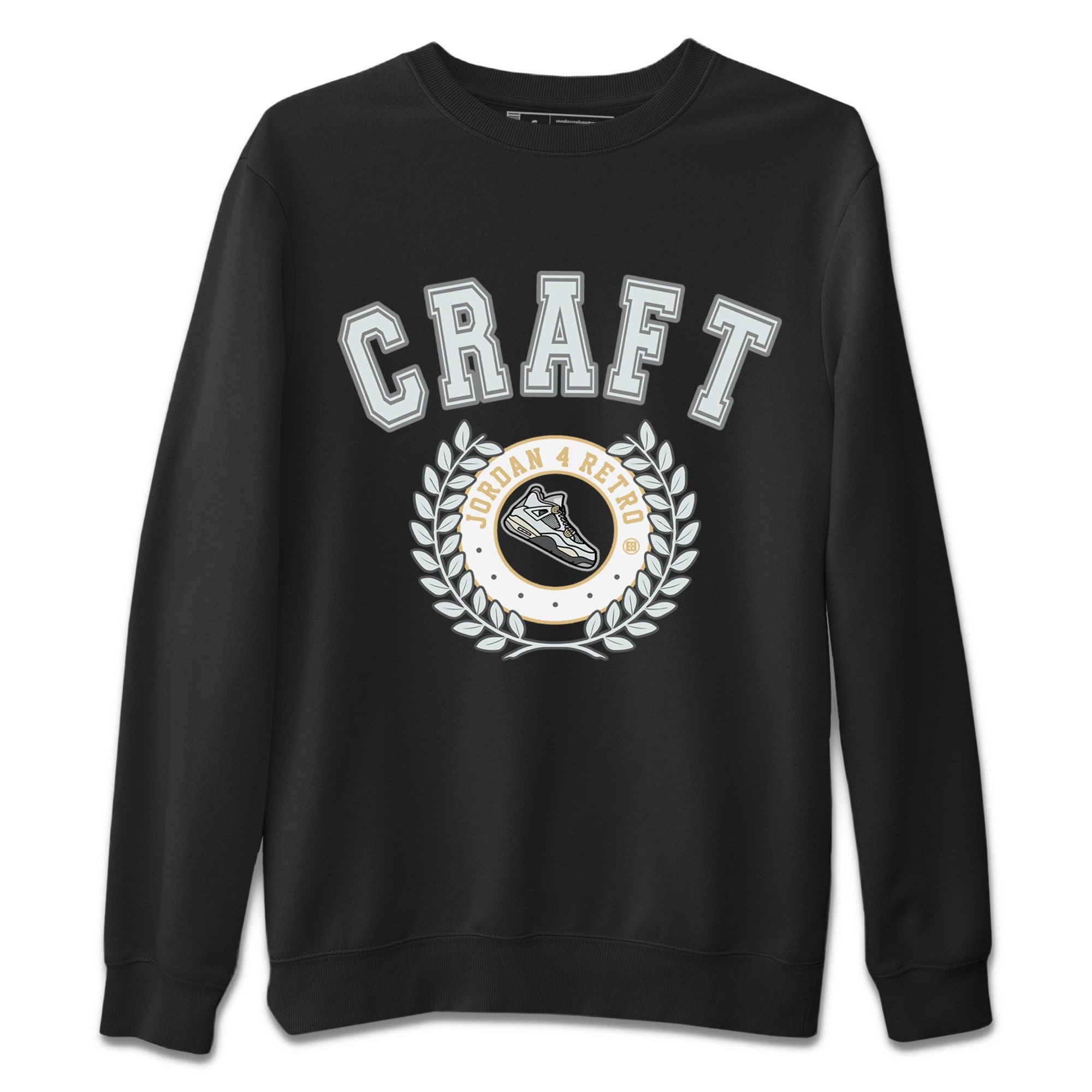 snkmatch Letter Unisex Tops - Air Jordan 4 Craft