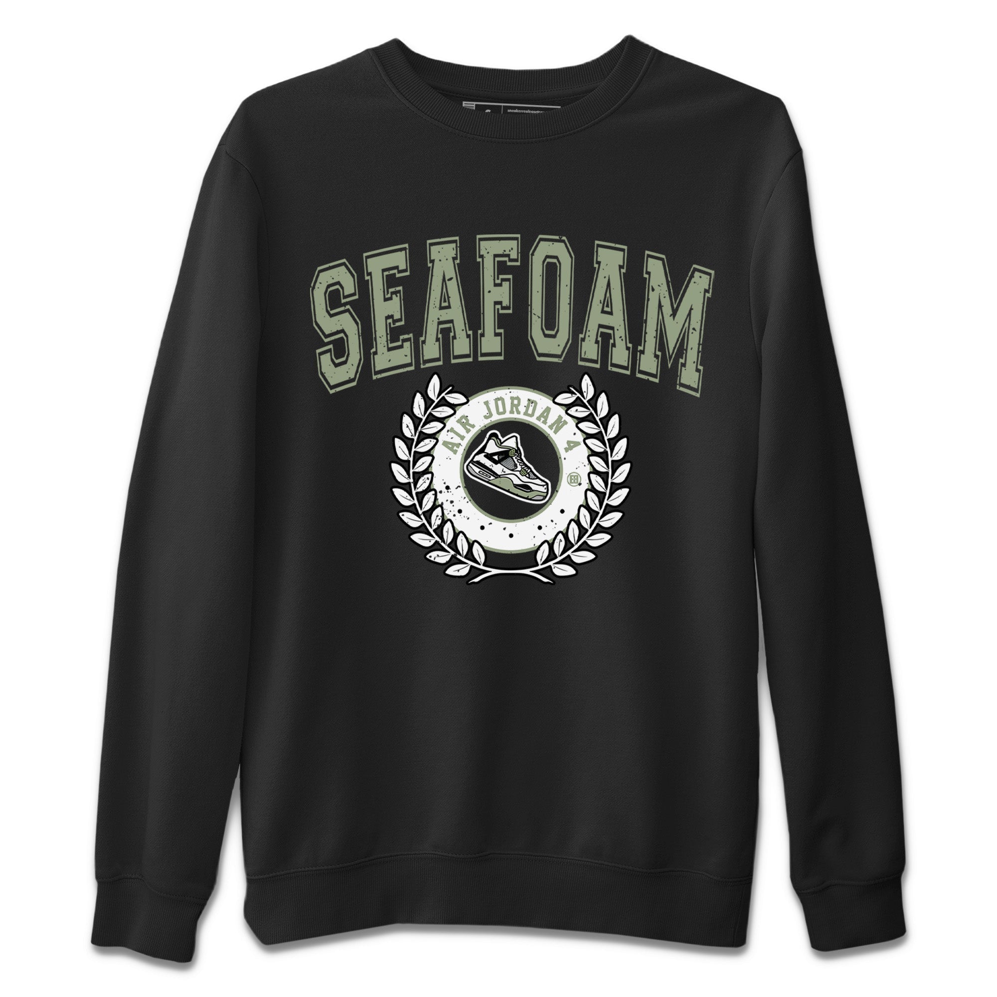 snkmatch Letter Unisex Tops - Air Jordan 4 Seafoam