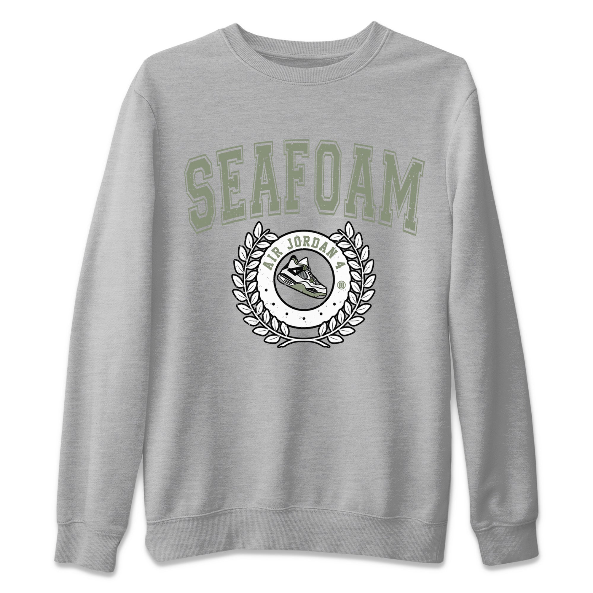 snkmatch Letter Unisex Tops - Air Jordan 4 Seafoam