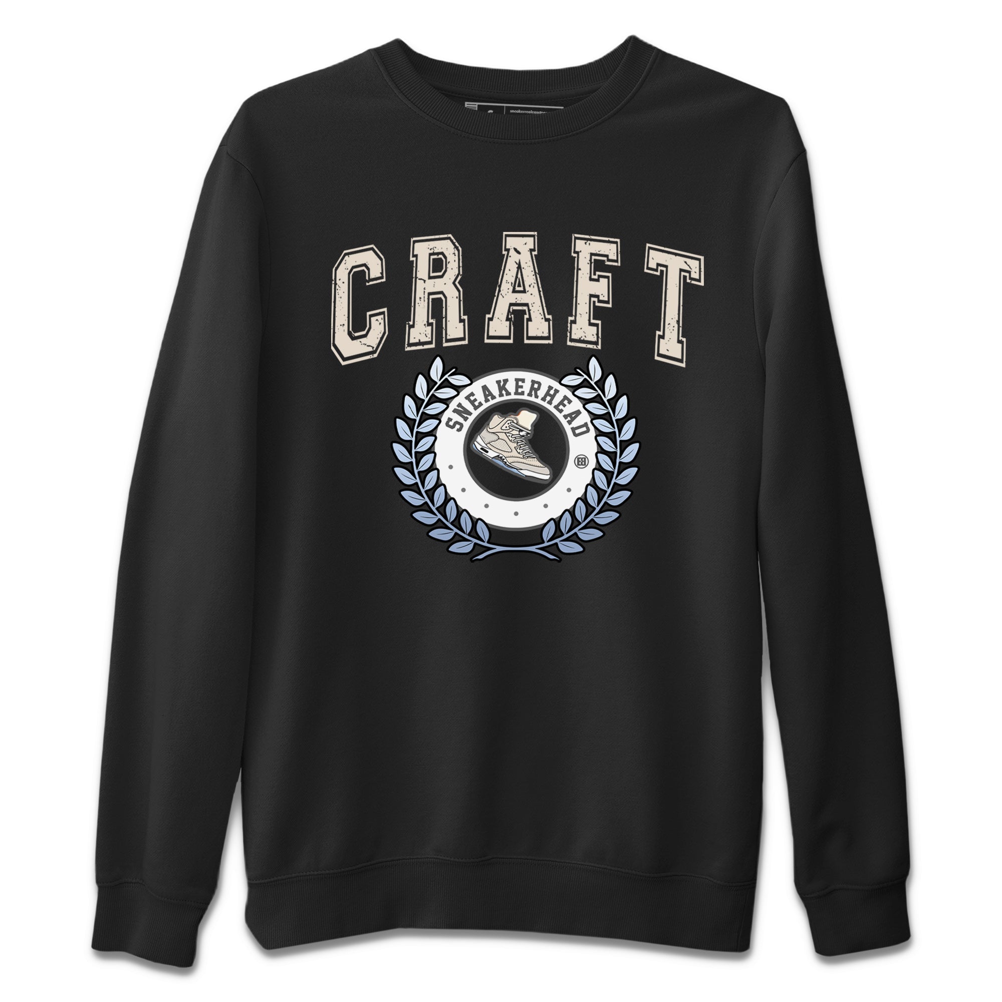 snkmatch Letter Unisex Tops - Air Jordan 5 Craft