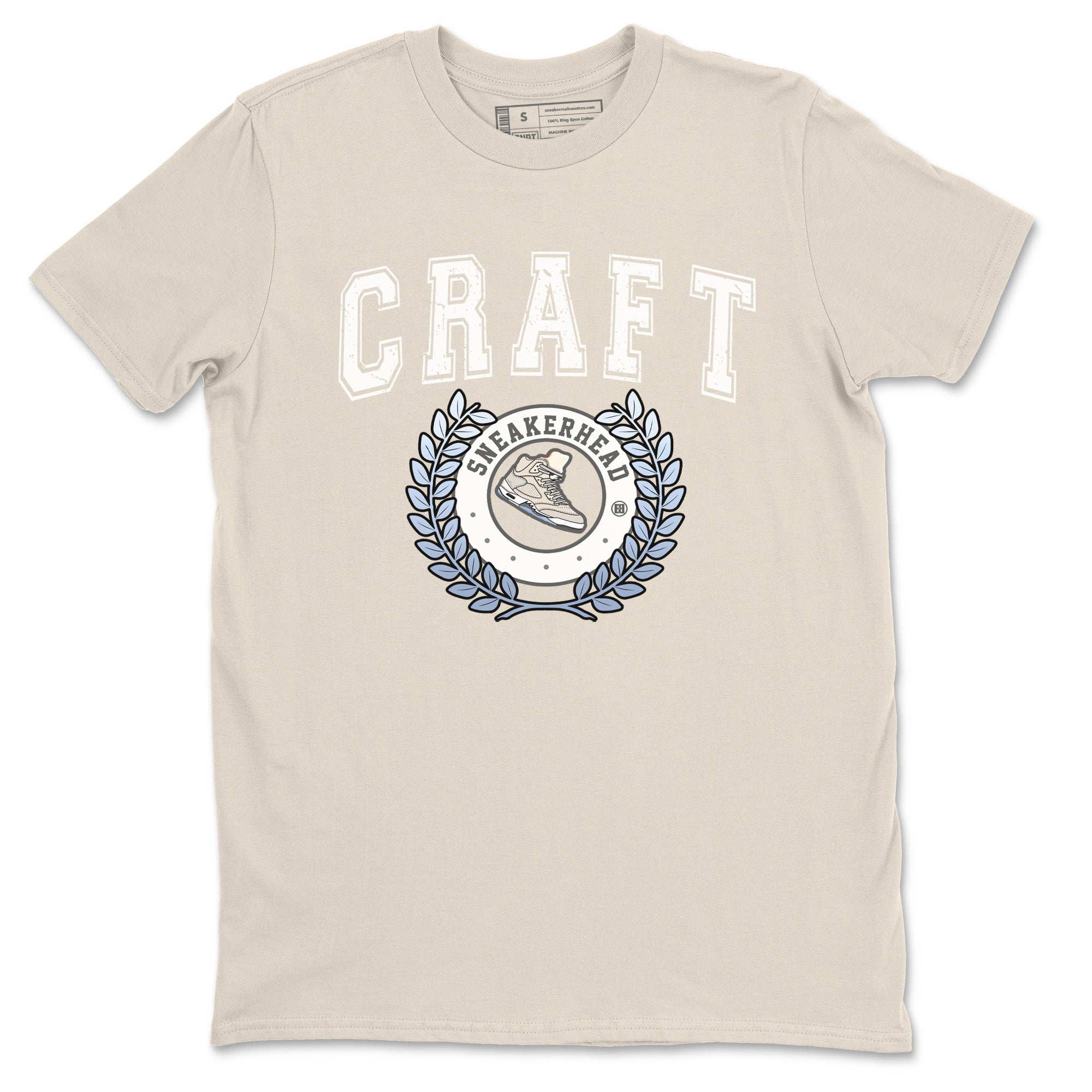 snkmatch Letter Unisex Tops - Air Jordan 5 Craft